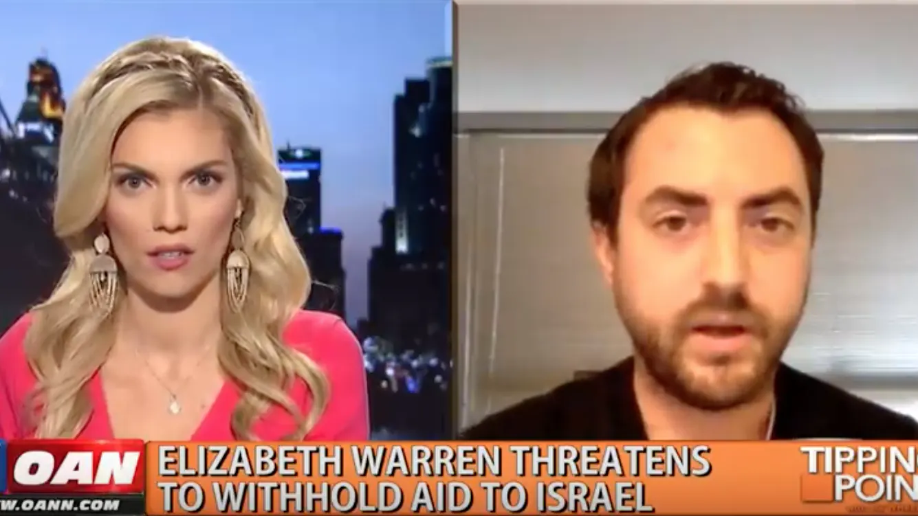 WATCH: Hammer On ‘Tipping Point With Liz Wheeler’: Elizabeth Warren Is An Israel-Hater