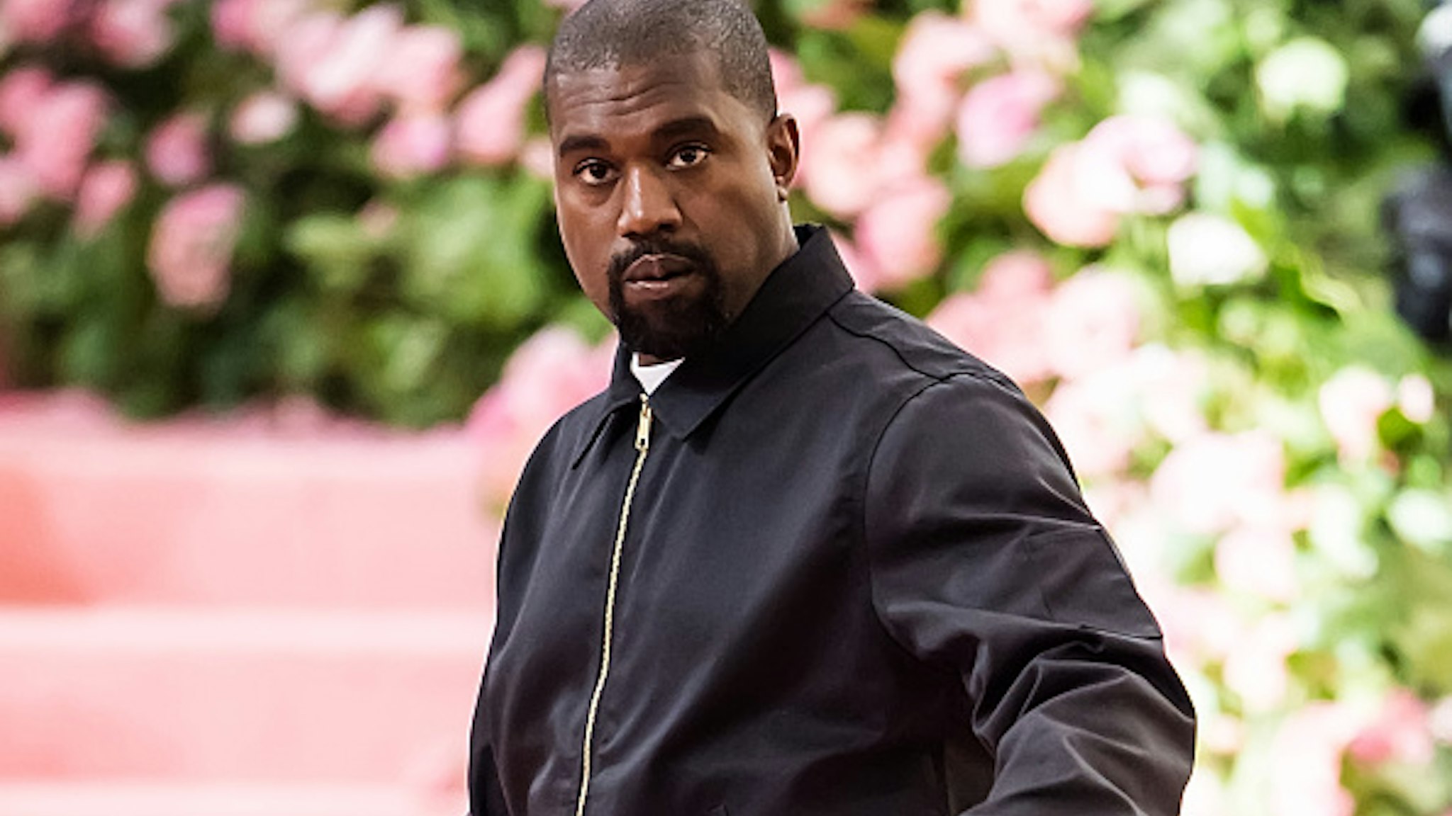 NEW YORK, NY - MAY 06: Kanye West is seen arriving to the 2019 Met Gala Celebrating Camp: Notes on Fashion at The Metropolitan Museum of Art on May 6, 2019 in New York City.