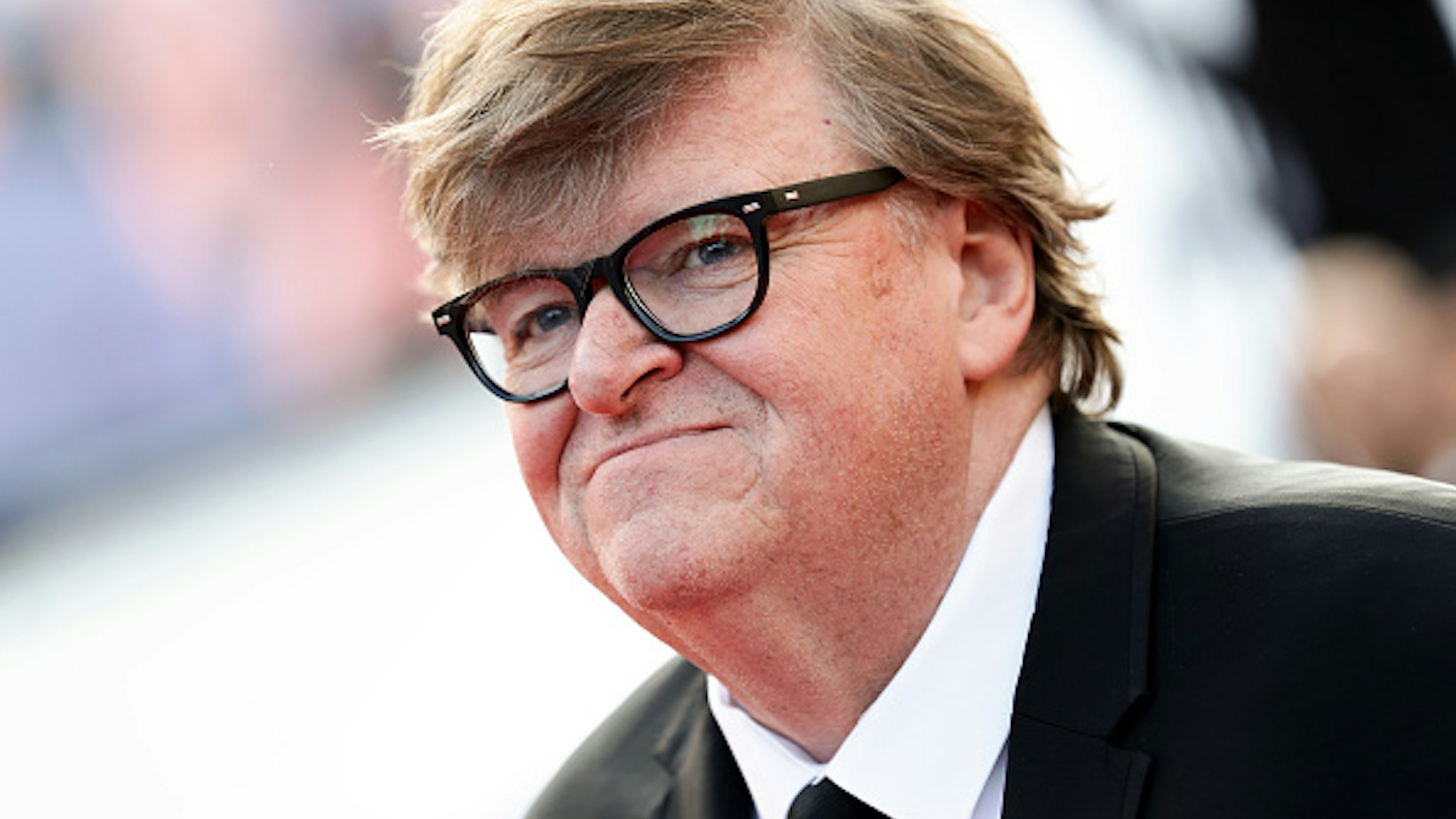 CANNES, FRANCE - MAY 25: Michael Moore attends the closing ceremony screening of "The Specials" during the 72nd annual Cannes Film Festival on May 25, 2019 in Cannes, France.