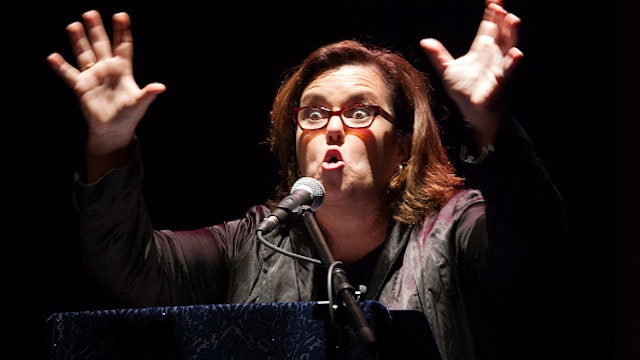 NEW YORK, NY - MAY 22: Rosie O'Donnell onstage hosting 'Broadway Roasts Michael Musto' at Actors Temple Theatre on May 22, 2017 in New York City.