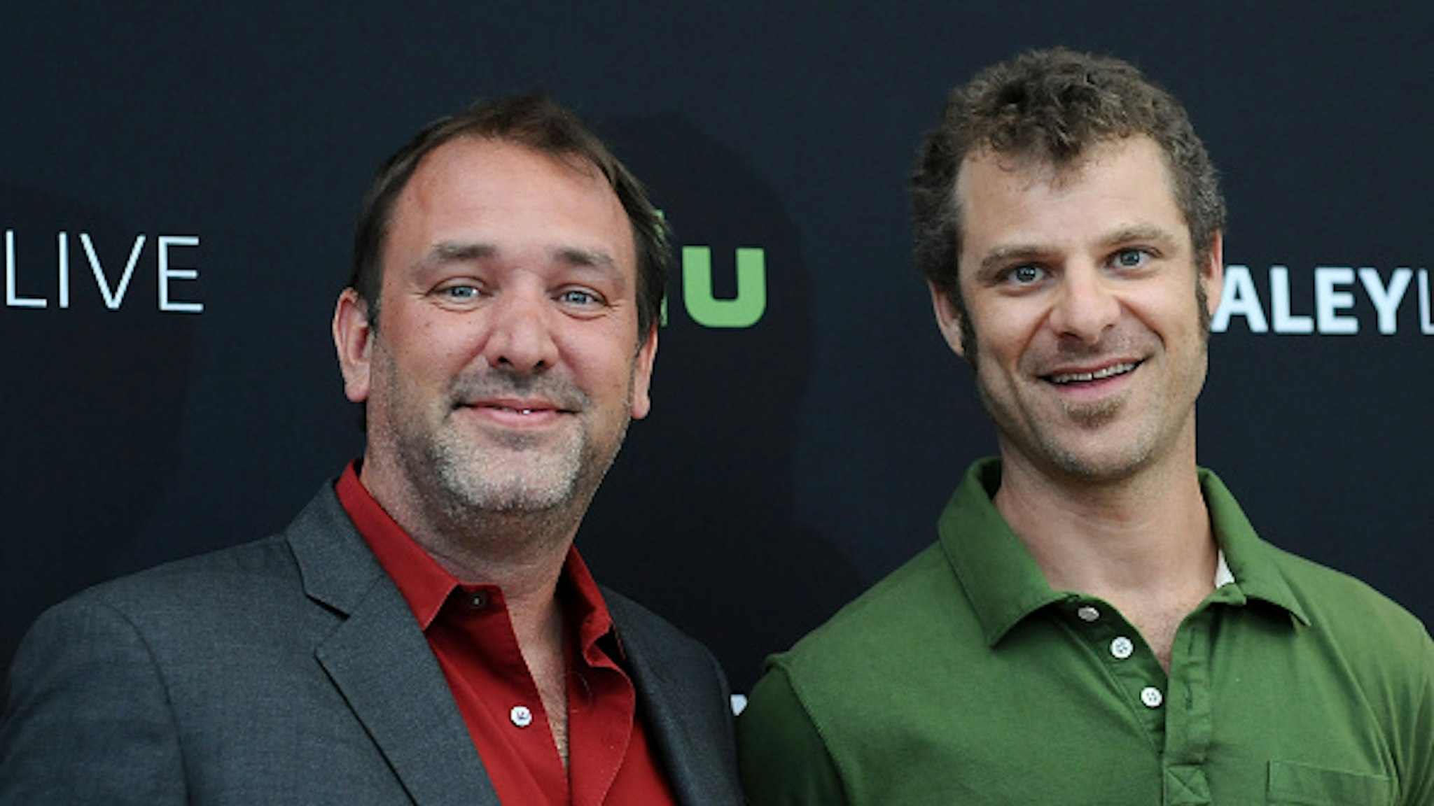BEVERLY HILLS, CA - SEPTEMBER 01: Trey Parker and Matt Stone attend the The Paley Center for Media presents a special retrospective event honoring 20 seasons of "South Park" at The Paley Center for Media on September 1, 2016 in Beverly Hills, California.