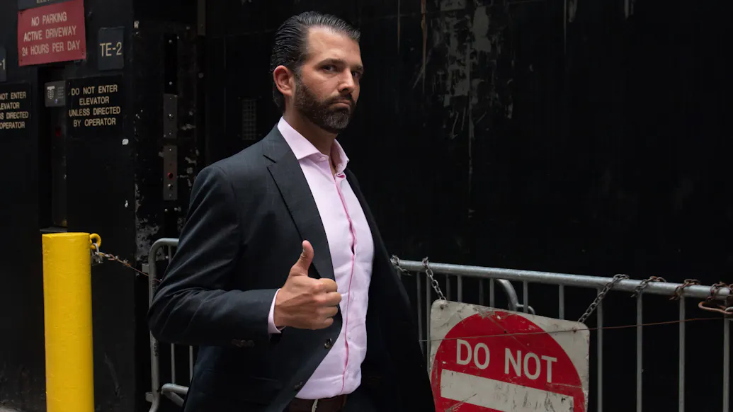 Trump Jr. Mocks Kamala Harris. She Responds. He Dunks Hard On Her.