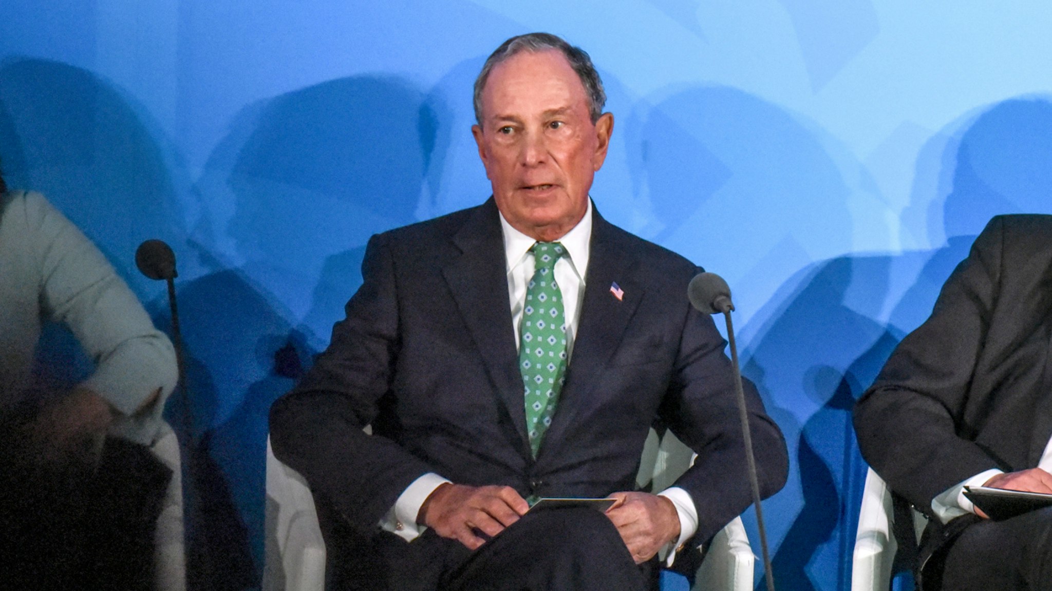 U.N. Special Envoy for Climate Action Michael Bloomberg speaks at the Climate Action Summit at the United Nations on September 23, 2019 in New York City.