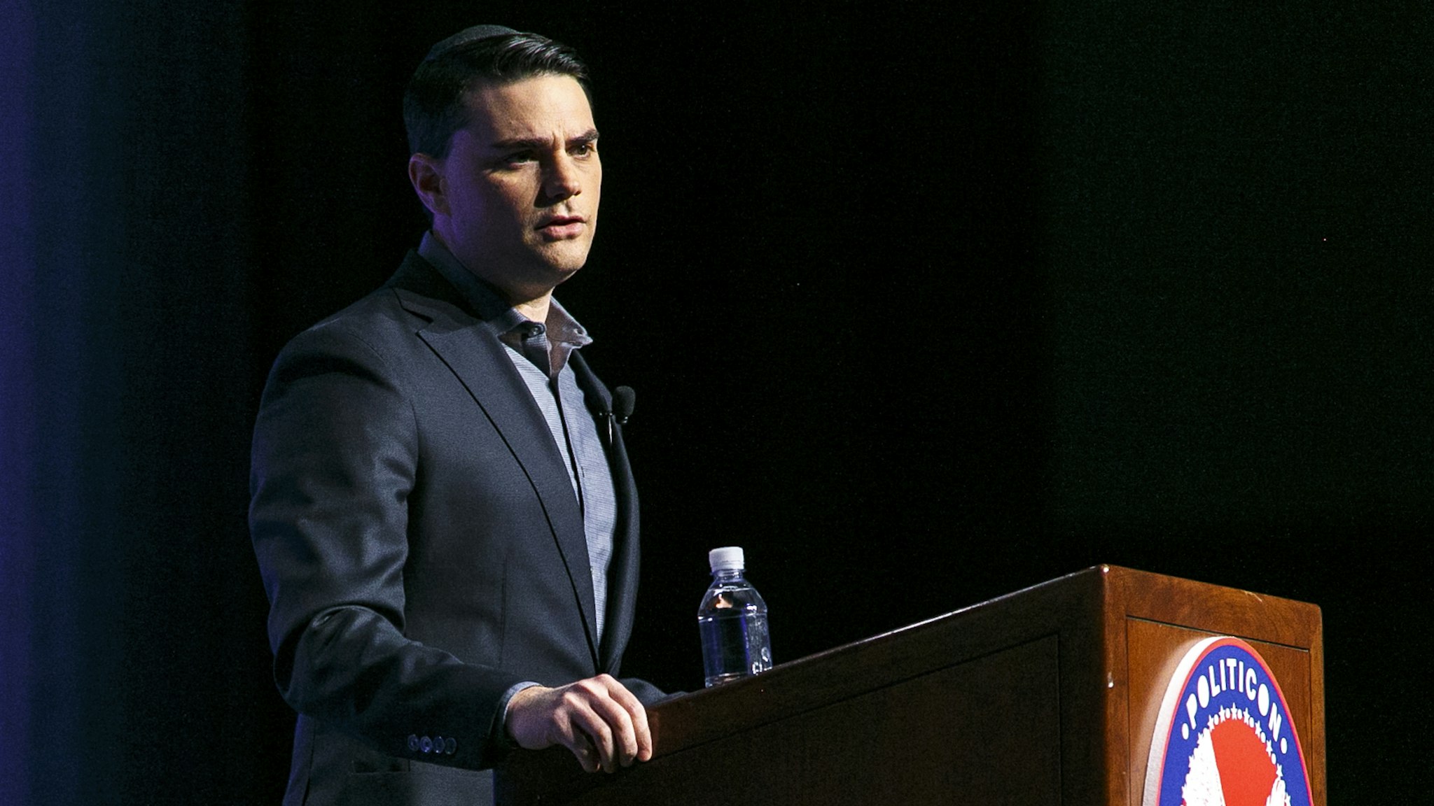 Ben Shapiro speaks onstage during Politicon 2018 at Los Angeles Convention Center on October 21, 2018 in Los Angeles, California. (Photo by Rich Polk/Getty Images for Politicon )