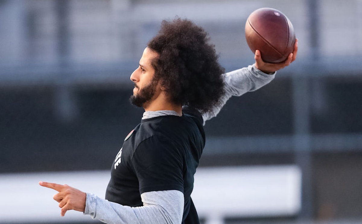 Wide Receiver From Colin Kaepernick's Workout Got A Tryout With