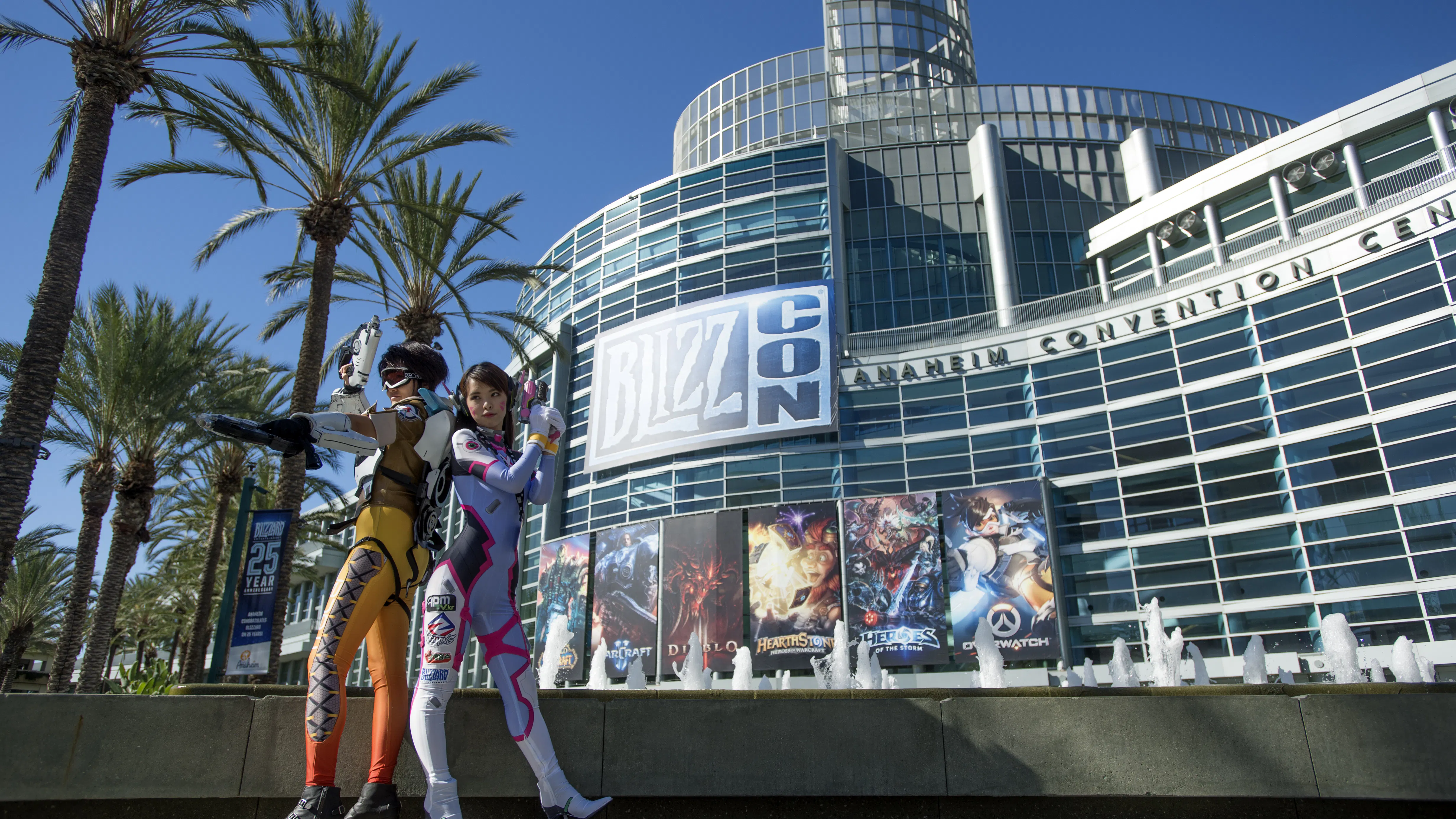 Protesters Rally Outside BlizzCon Over Video Game Company’s Hong Kong Censorship