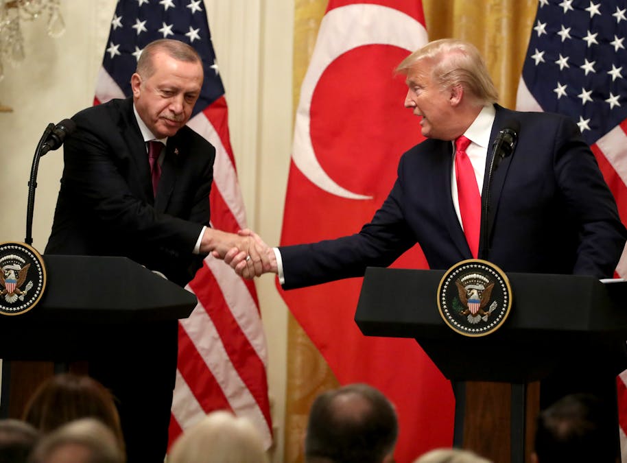 Turkey's Erdogan Says He Gave Back Warning Letter From President Trump