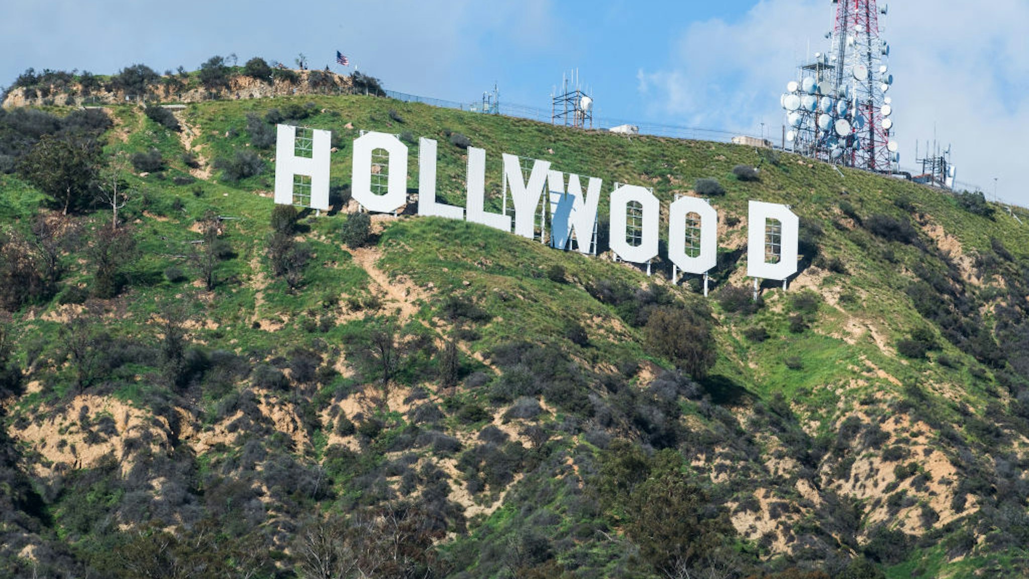 Scenes of the Hollywood sign On March 5th 2017 in Los Angeles, United States of America.