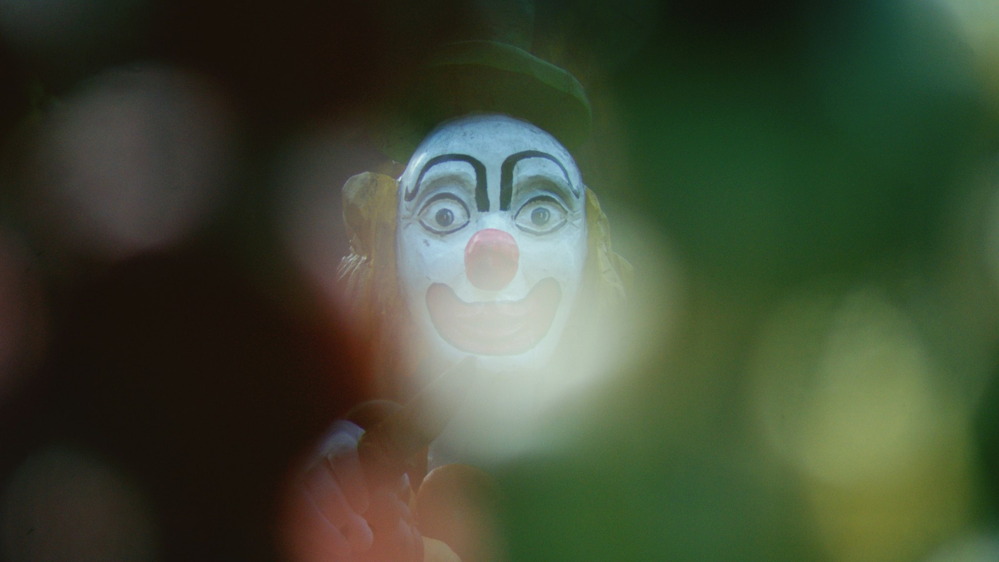 Close-Up Of Clown Outdoors