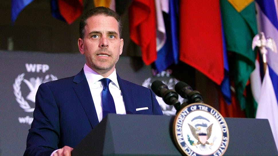 Hunter Biden WASHINGTON, DC - APRIL 12: World Food Program USA Board Chairman Hunter Biden speaks at the World Food Program USA's Annual McGovern-Dole Leadership Award Ceremony at Organization of American States on April 12, 2016 in Washington, DC.