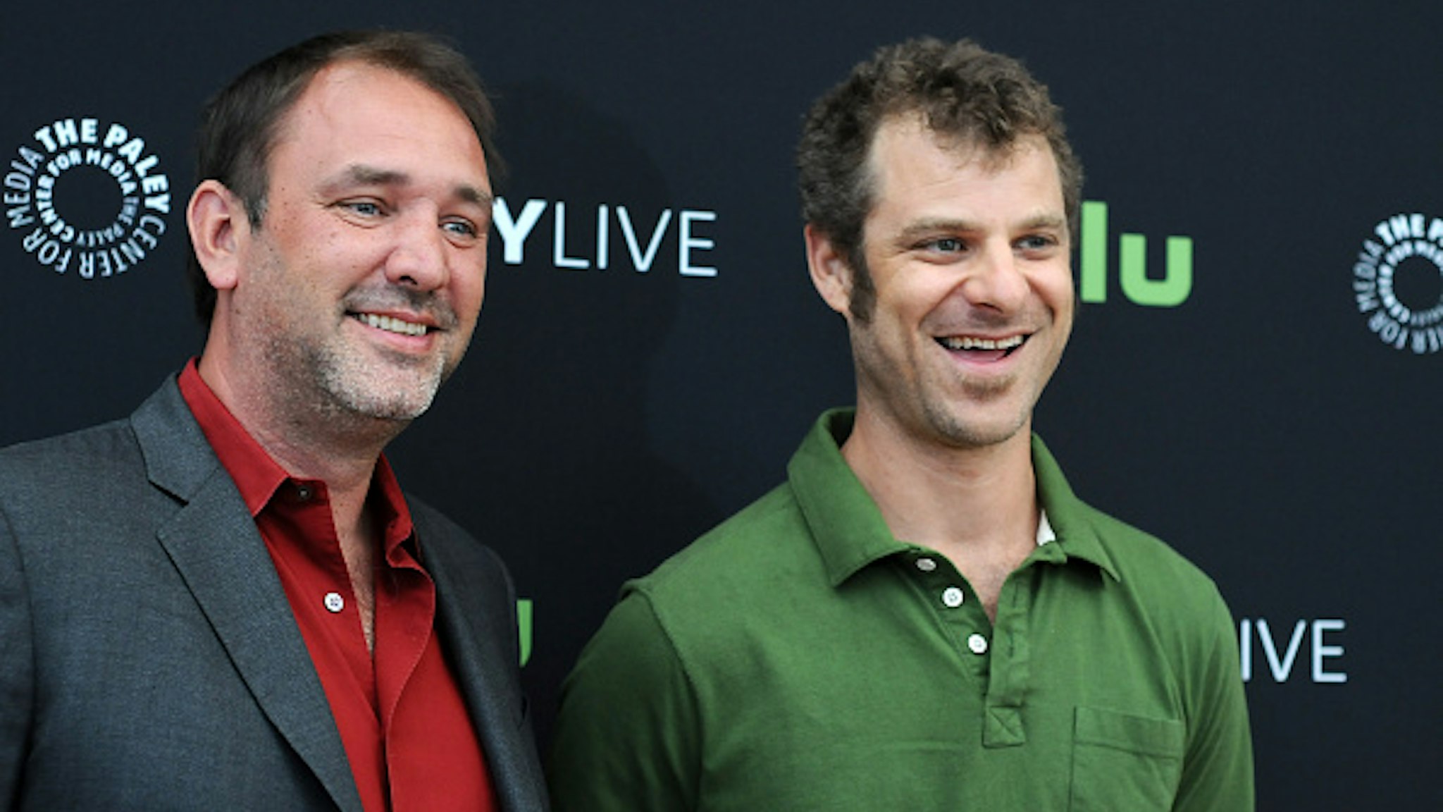 BEVERLY HILLS, CA - SEPTEMBER 01: Trey Parker and Matt Stone attend the The Paley Center for Media presents a special retrospective event honoring 20 seasons of "South Park" at The Paley Center for Media on September 1, 2016 in Beverly Hills, California.