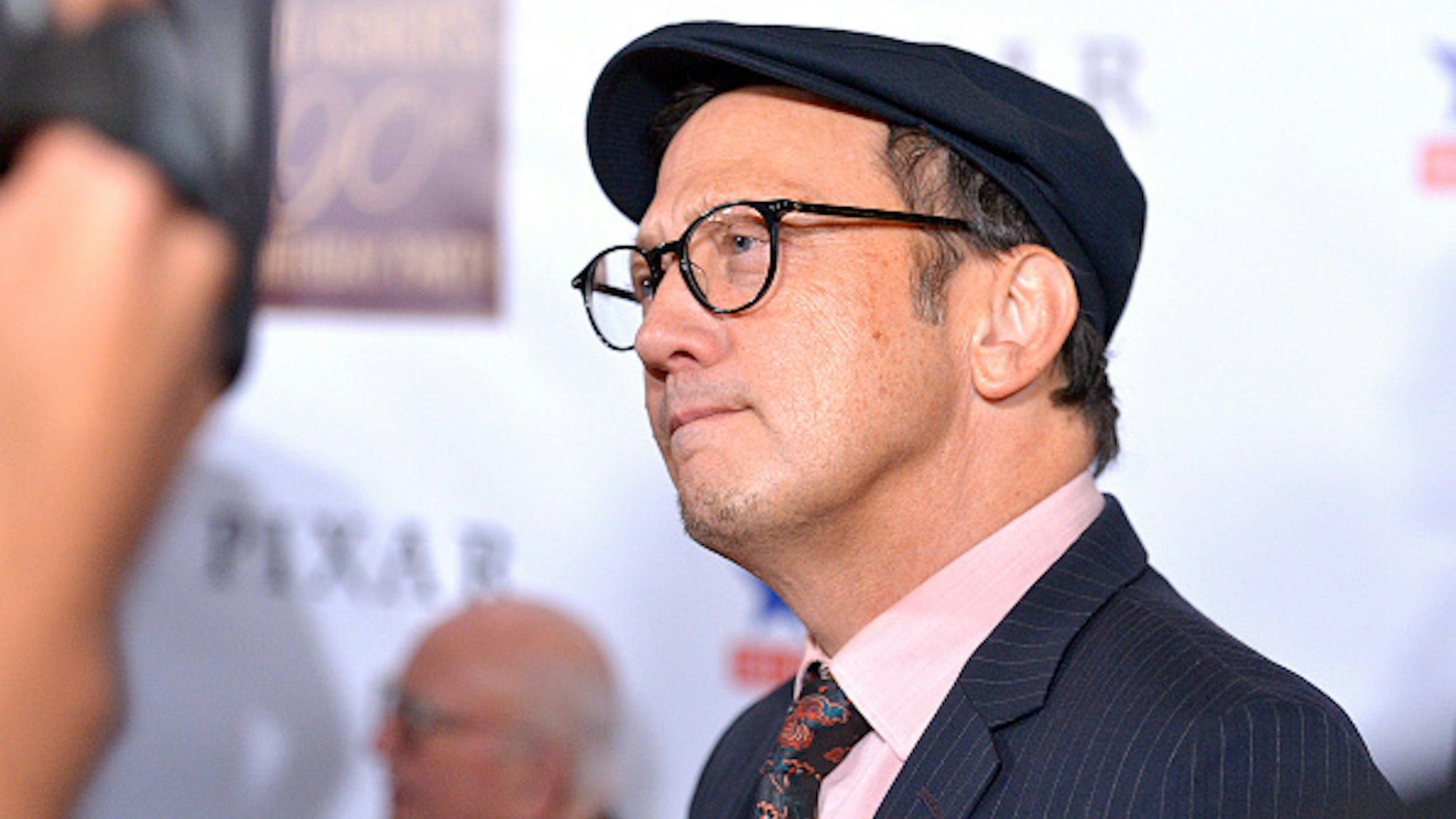 HOLLYWOOD, CALIFORNIA - NOVEMBER 03: Actor Rob Schneider attends Ed Asner's 90th Birthday Party and Celebrity Roast at The Roosevelt Hotel on November 03, 2019 in Hollywood, California.