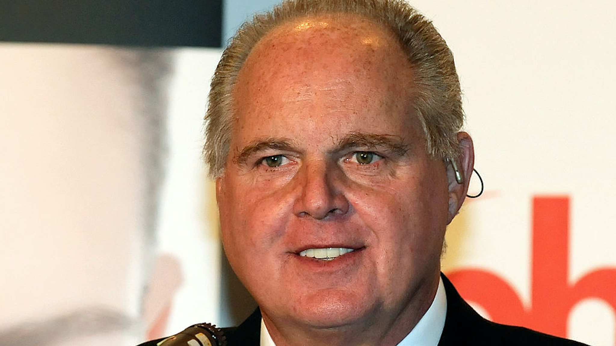 Radio talk show host and conservative commentator Rush Limbaugh, one of the judges for the 2010 Miss America Pageant, speaks during a news conference for judges at the Planet Hollywood Resort & Casino January 27, 2010 in Las Vegas, Nevada.