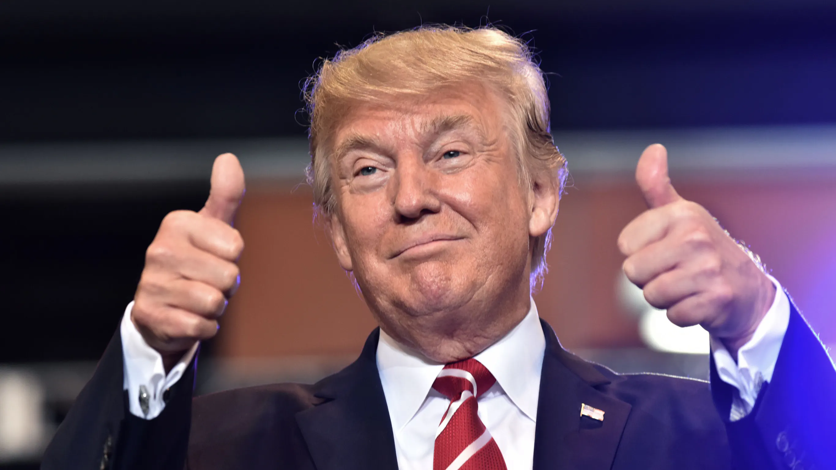 US President Donald Trump speaks at a "Make America Great Again" rally in Phoenix, Arizona, on August 22, 2017.