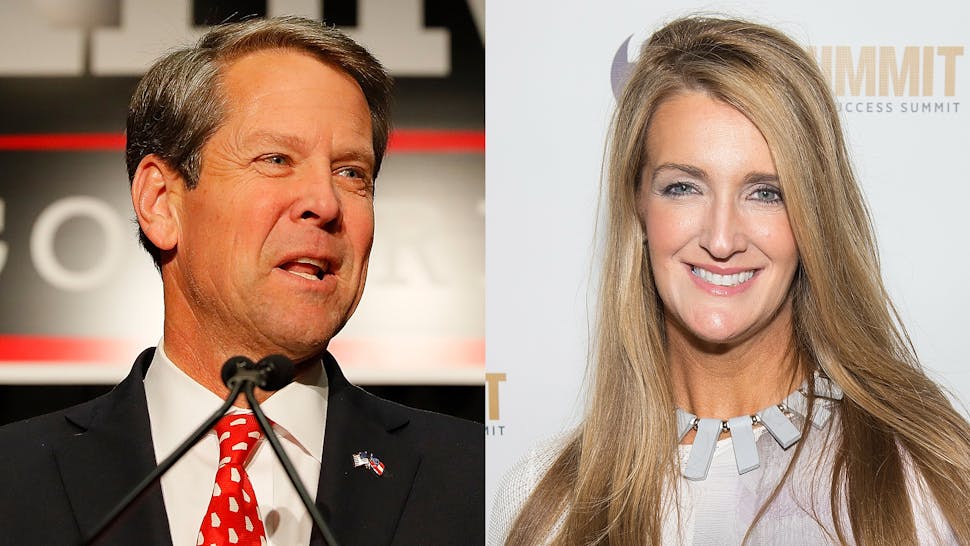 Brian Kemp Kelly Loeffler Brian Kemp Kelly Loeffler
