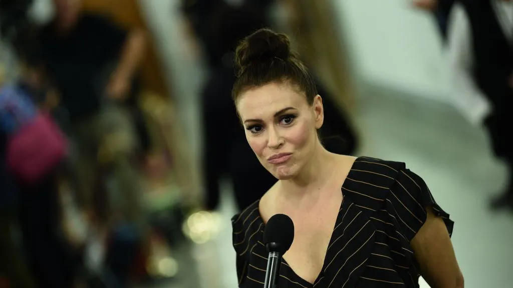 Alyssa Milano ‘F***ing’ Upset That Trump’s ‘Inappropriate,’ A Bad Role Model For Kids. Here’s Some ‘Inappropriate’ Stuff She’s Said.