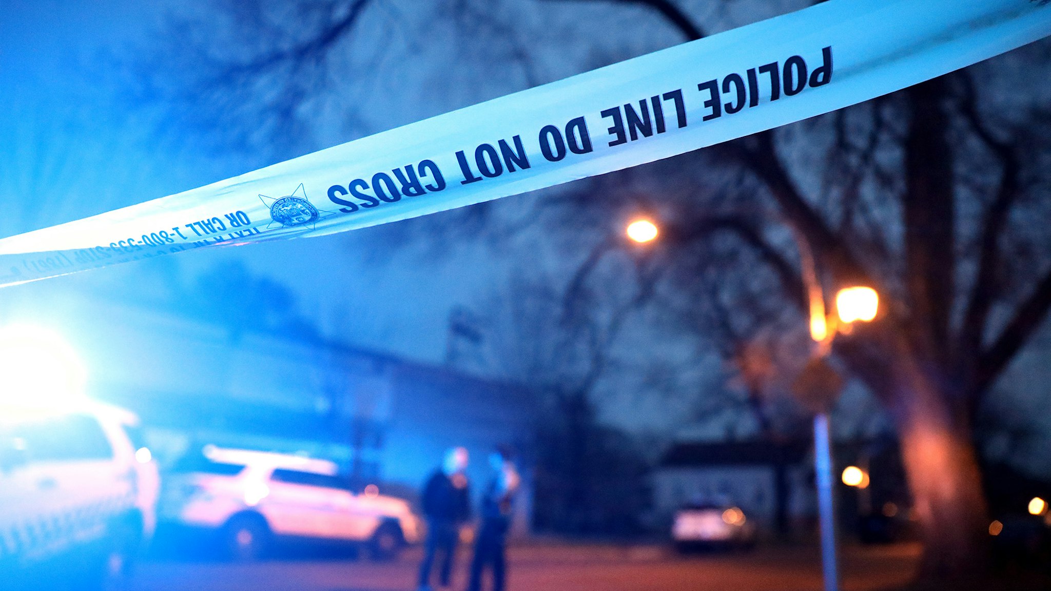 hicago police work the scene of a shooting in the 6300 block of South Seeley Avenue on Saturday, April 6, 2019. (Chris Sweda/Chicago Tribune/Tribune News Service via Getty Images)