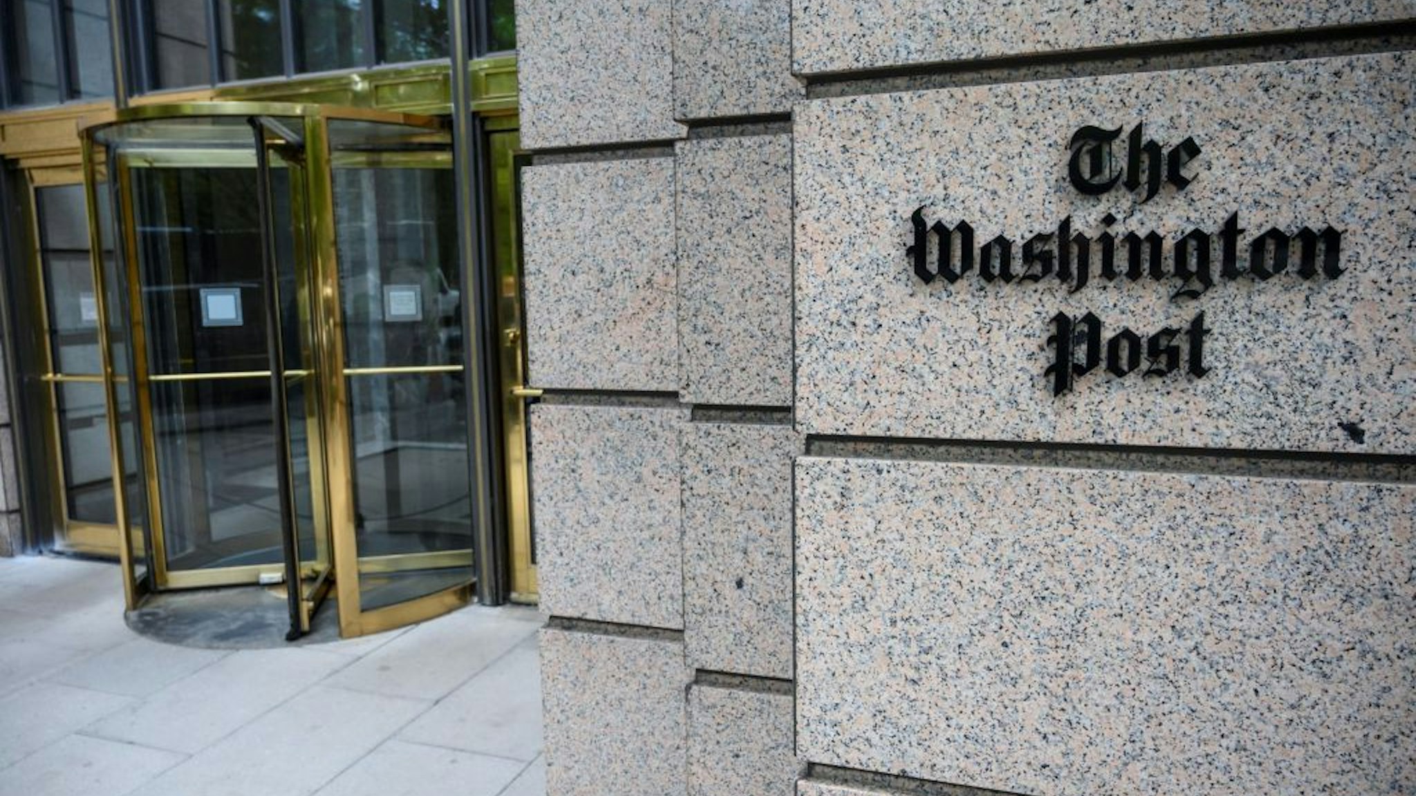 The building of the Washington Post newspaper headquarter is seen on K Street in Washington DC on May 16, 2019. - The Washington Post is a major American daily newspaper published in Washington, D.C., with a particular emphasis on national politics and the federal government. It has the largest circulation in the Washington metropolitan area.