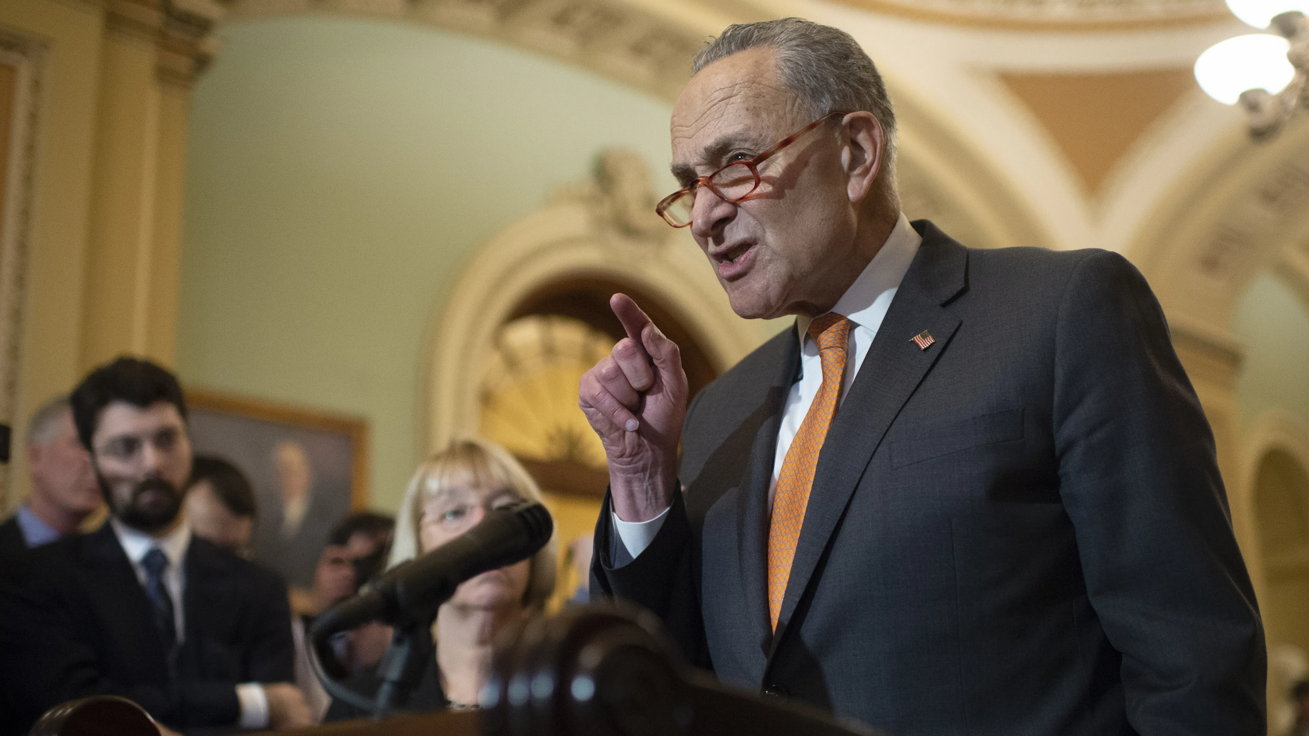 Chuck Schumer Trying To Drive Wedge Between Senate Republicans Over Impeachment