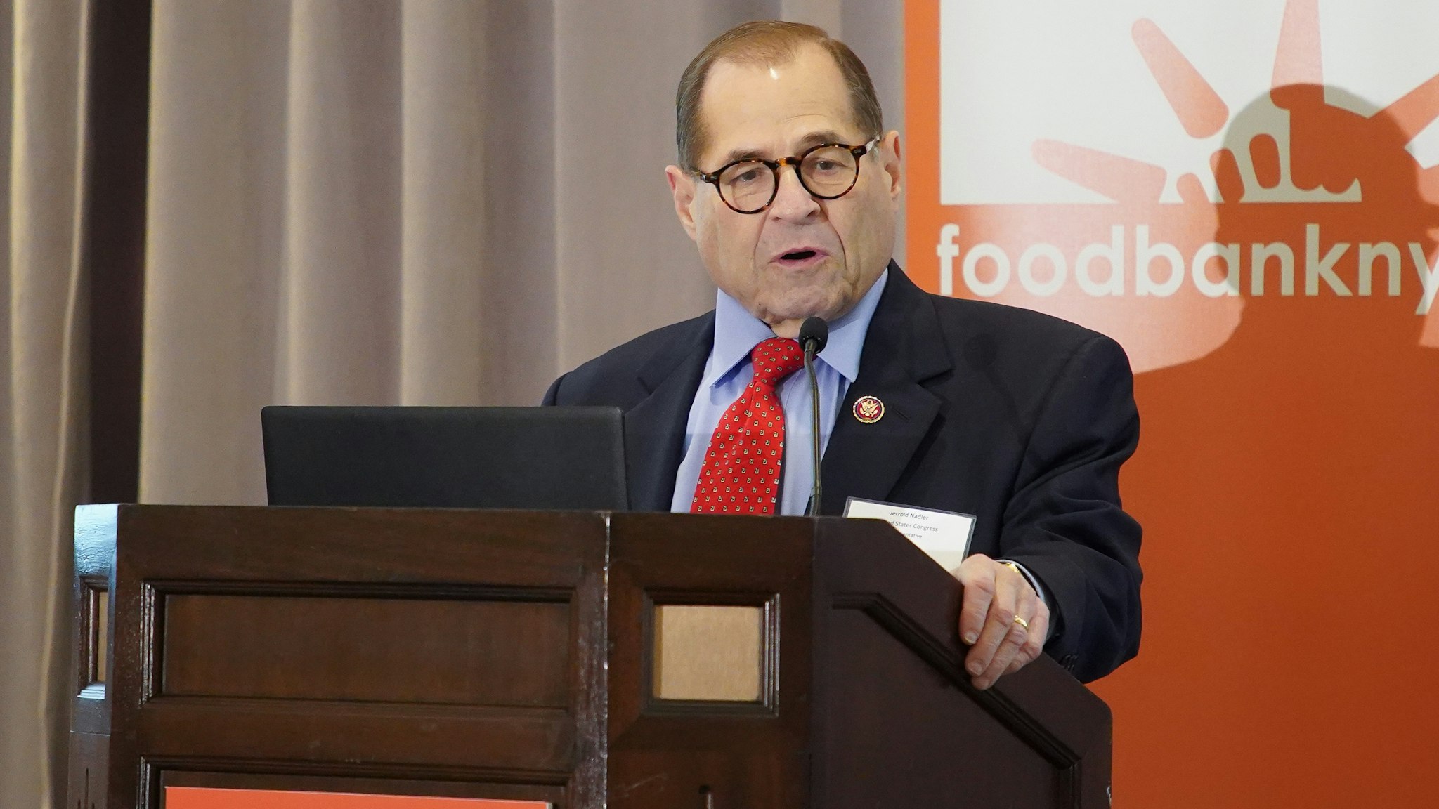 NEW YORK, NEW YORK - NOVEMBER 25: Congress Member Jerry Nadler attends Food Bank For New York City's Annual Legislative Breakfast: Advancing Hunger And Poverty Solutions at Intercontinental New York Barclay on November 25, 2019 in New York City. (Photo by Rob Kim/Getty Images for Food Bank For New York City)