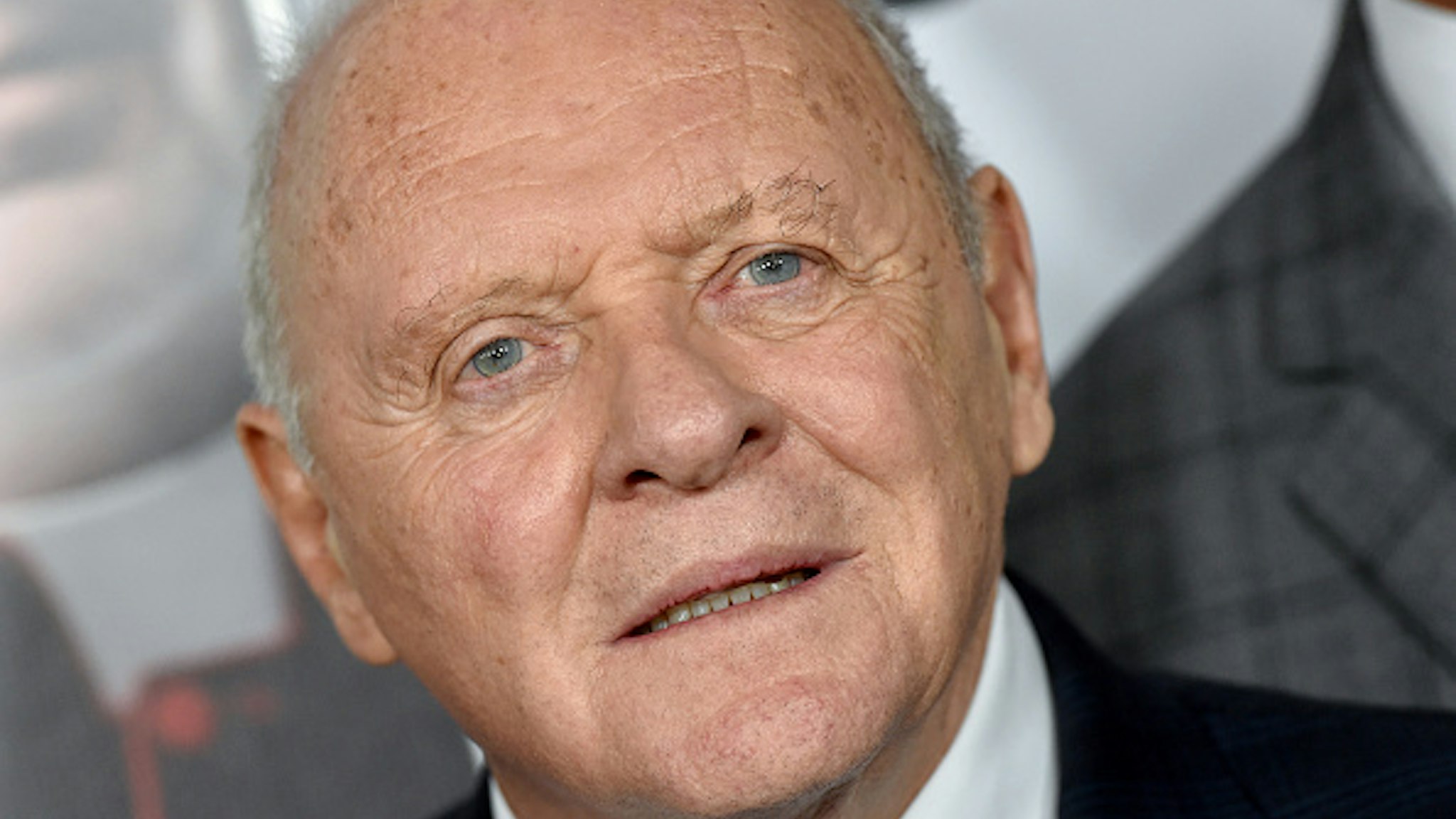 HOLLYWOOD, CALIFORNIA - NOVEMBER 18: Anthony Hopkins attends the "The Two Popes" premiere during AFI FEST 2019 presented by Audi at TCL Chinese Theatre on November 18, 2019 in Hollywood, California. (