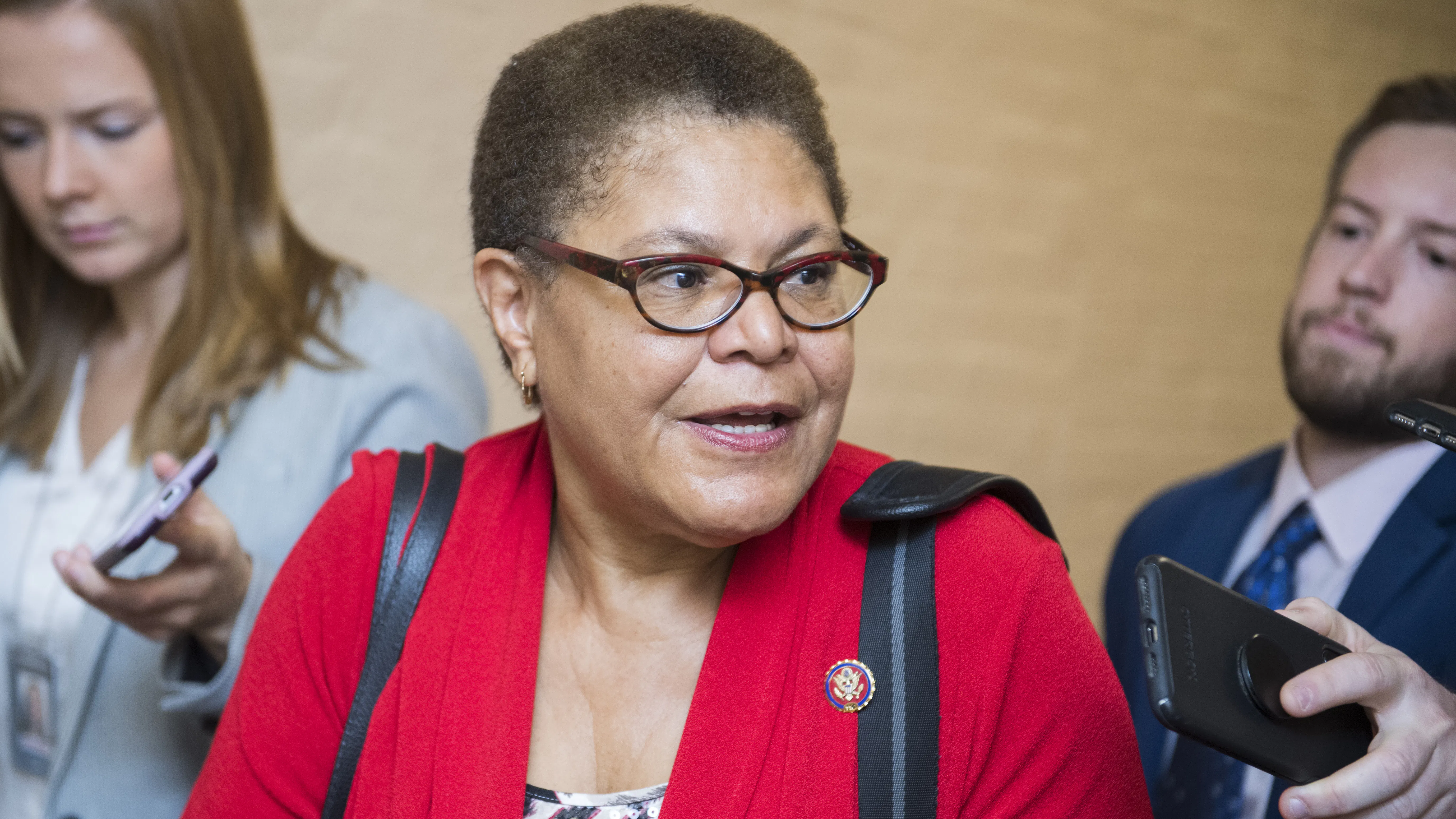 Democrat Karen Bass Makes Puzzling Remark When Pressed On Her Praise For Fidel Castro