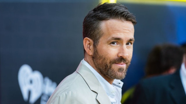 Ryan Reynolds attends the "Pokemon Detective Pikachu" U.S. Premiere at Times Square on May 02, 2019 in New York City. (Photo by Mark Sagliocco/FilmMagic)