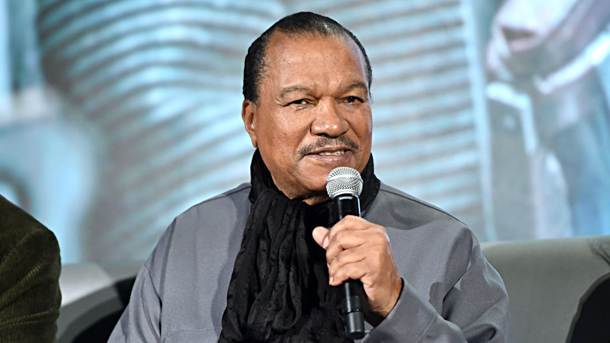 Billy Dee Williams participates in the global press conference for "Star Wars: The Rise of Skywalker" at the Pasadena Convention Center on December 04, 2019 in Pasadena, California.