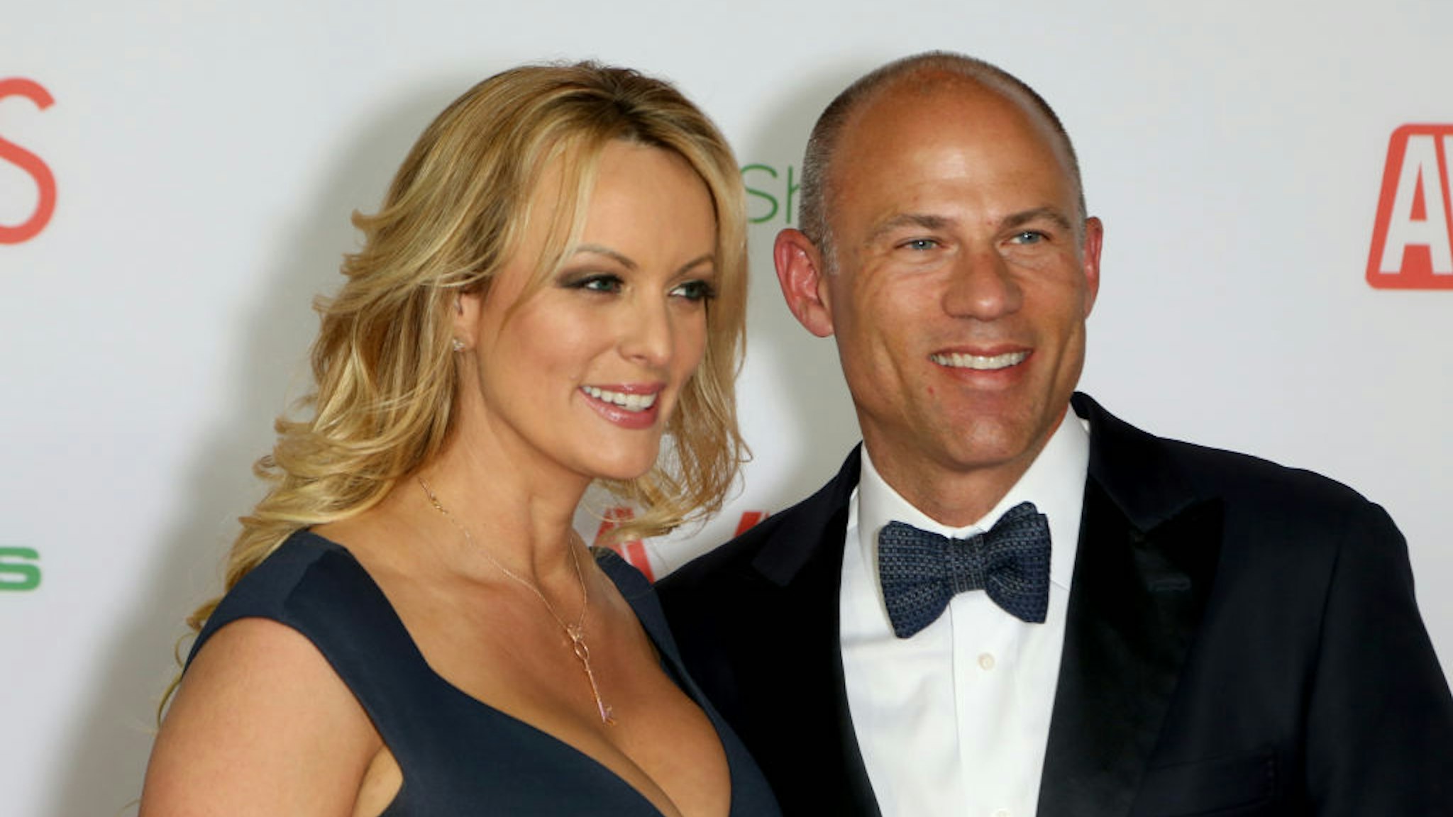Adult film actress/director Stormy Daniels and attorney Michael Avenatti attend the 2019 Adult Video News Awards at The Joint inside the Hard Rock Hotel &amp; Casino on January 26, 2019 in Las Vegas, Nevada. (Photo by Gabe Ginsberg/Getty Images)