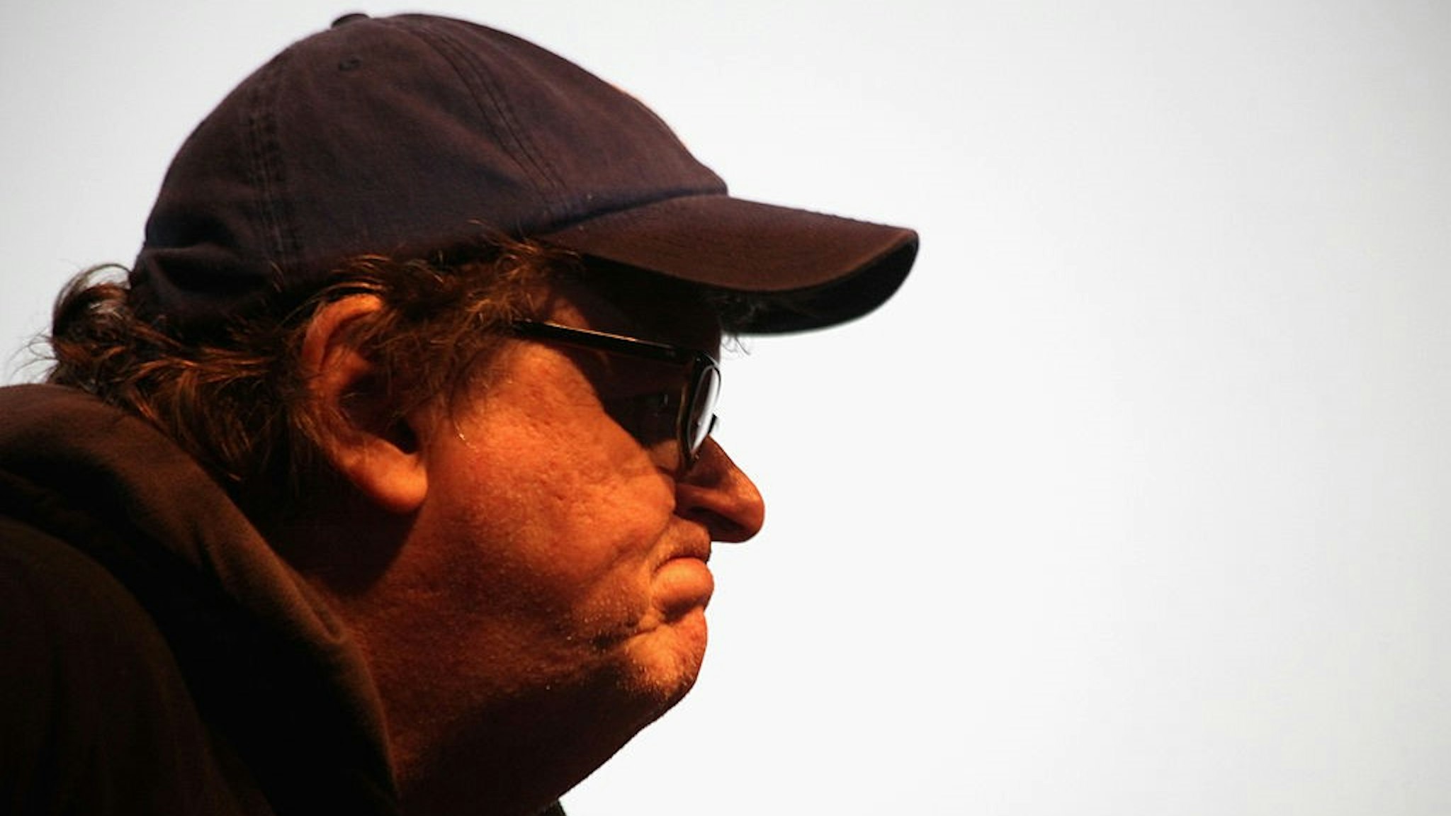 Michael Moore attends The MoveOn.org Movie Screening And Panel On Reducing Gun Violence at SVA Theater on March 23, 2013 in New York City.