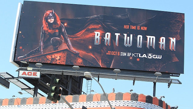 LOS ANGELES, CA - SEPTEMBER 11: Batwoman Billboard is seen on September 11, 2019 in Los Angeles.