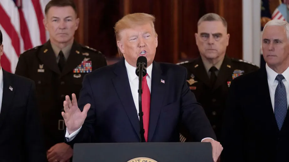 WATCH: Trump Addresses Nation After Attack: No Lives Lost; Iran ‘Appears To Be Standing Down’