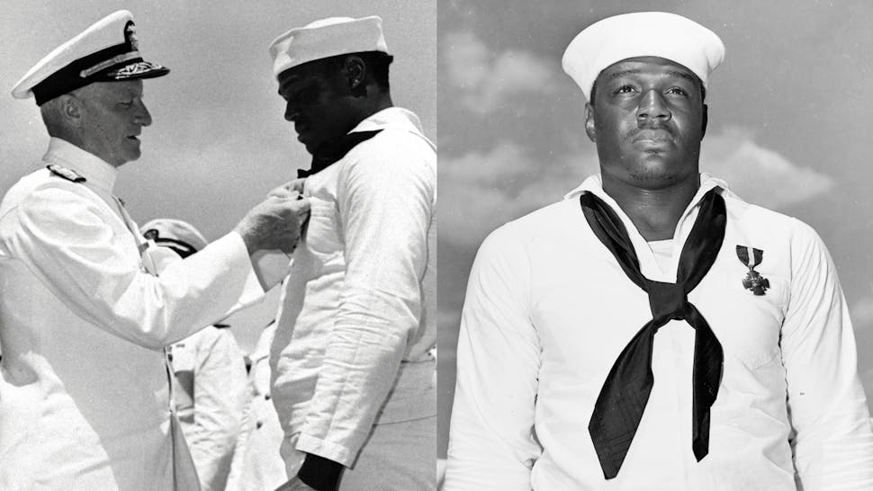Dorie Miller Receiving Navy Cross Dorie Miller Receiving Navy Cross