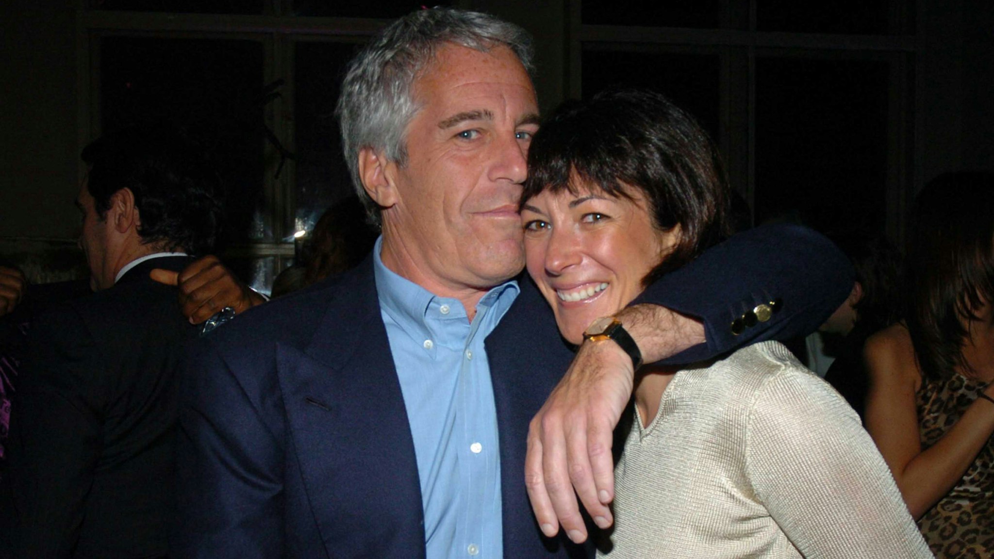 NEW YORK CITY, NY - MARCH 15: Jeffrey Epstein and Ghislaine Maxwell attend de Grisogono Sponsors The 2005 Wall Street Concert Series Benefitting Wall Street Rising, with a Performance by Rod Stewart at Cipriani Wall Street on March 15, 2005 in New York City.
