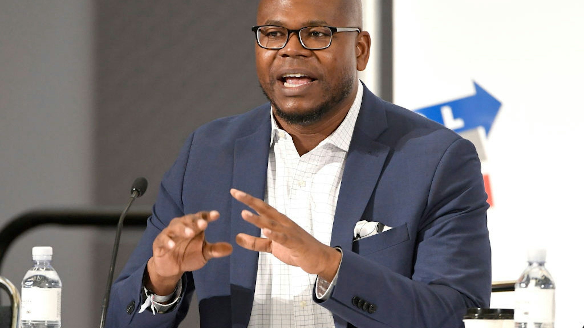 Jason Johnson speaks onstage Politicon 2018 at Los Angeles Convention Center on October 20, 2018 in Los Angeles, California