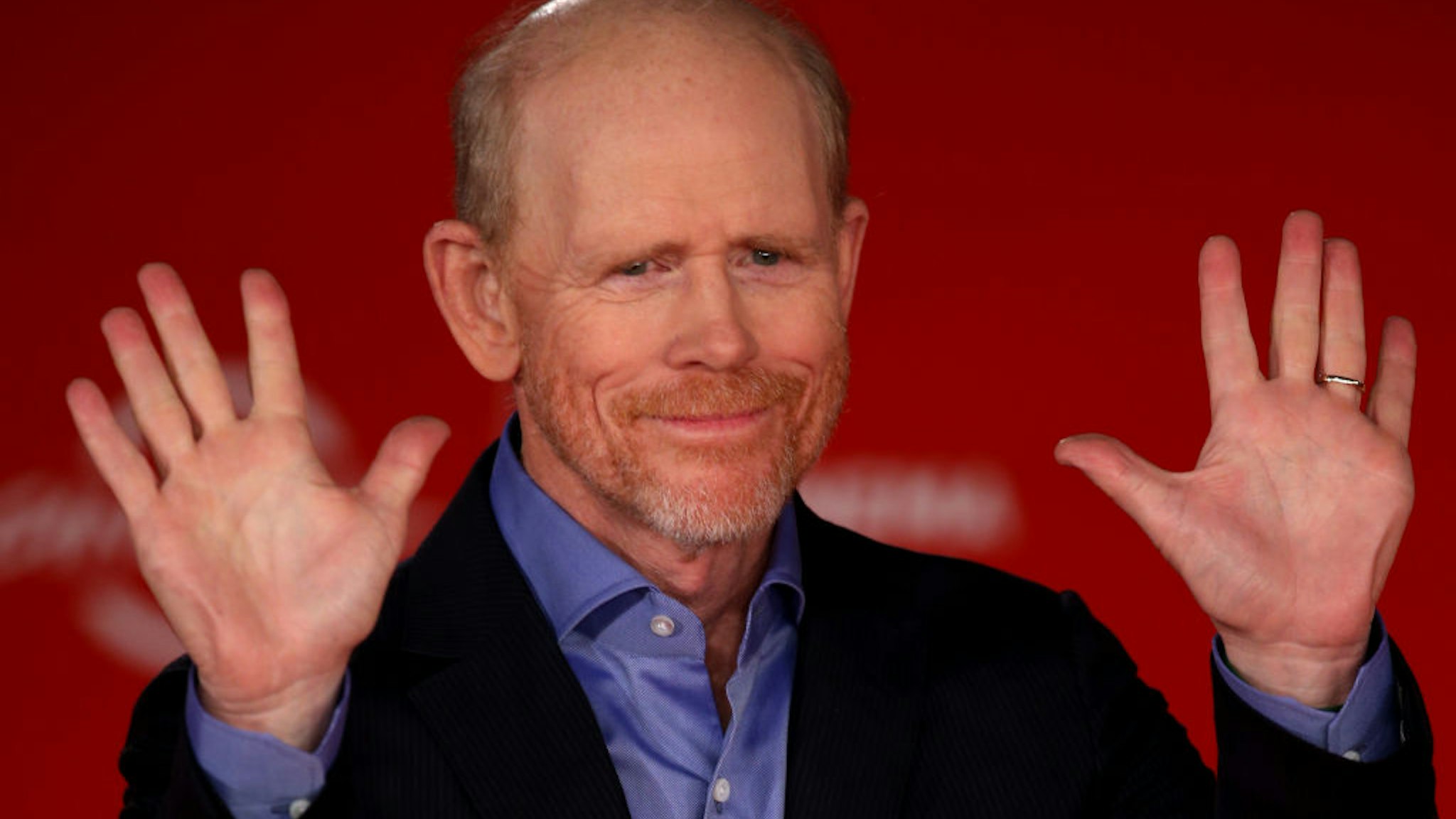 Ron Howard attends the "Pavarotti" red carpet during the 14th Rome Film Festival on October 18, 2019 in Rome, Italy.