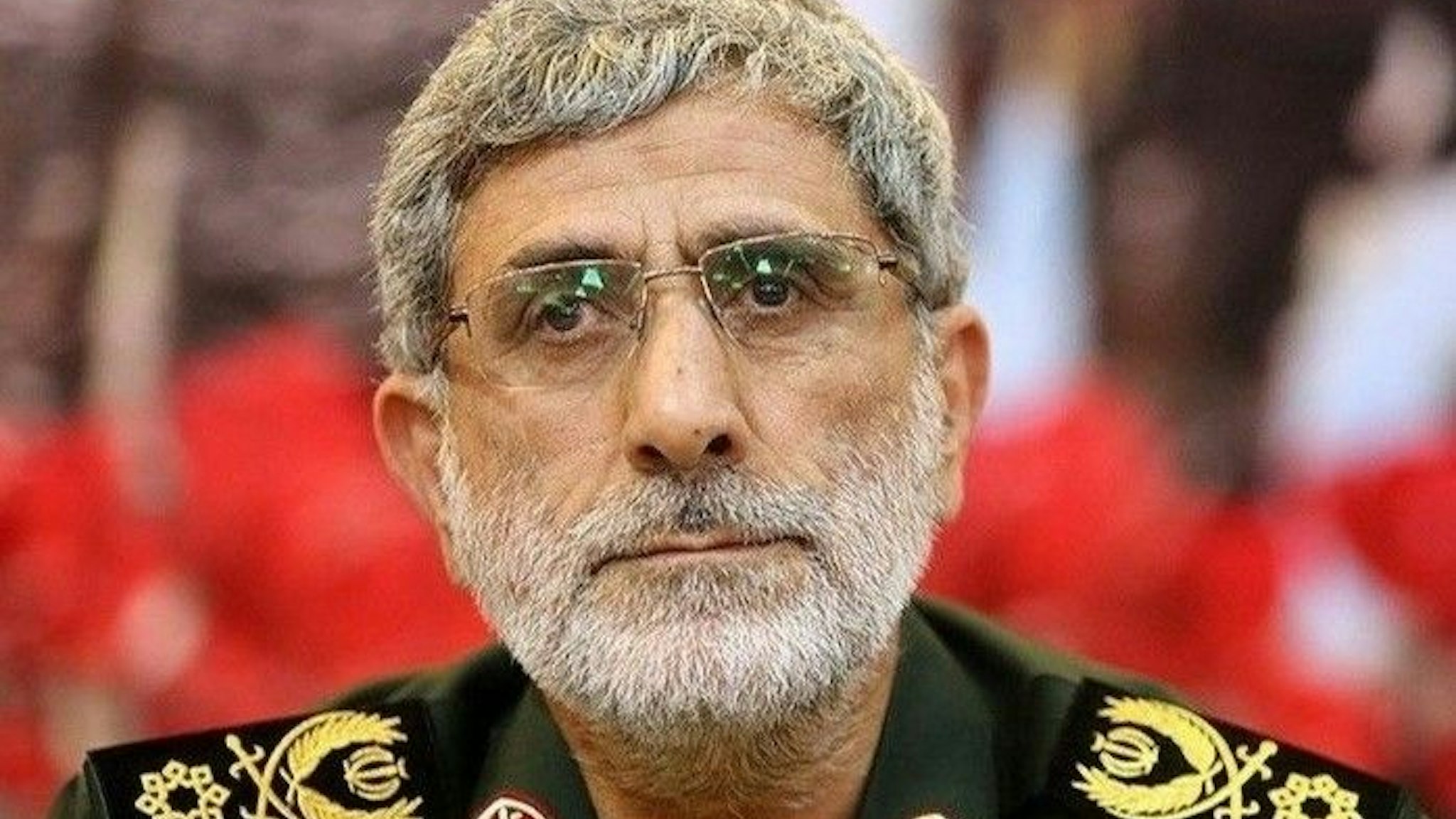A handout photo shows Ismail Qaani after he has been appointed as commander of the Iranian Revolutionary Guards' Quds Forces after a drone strike near Baghdad International Airport killed Qasem Soleimani, on January 3, 2020 in Tehran, Iran.
