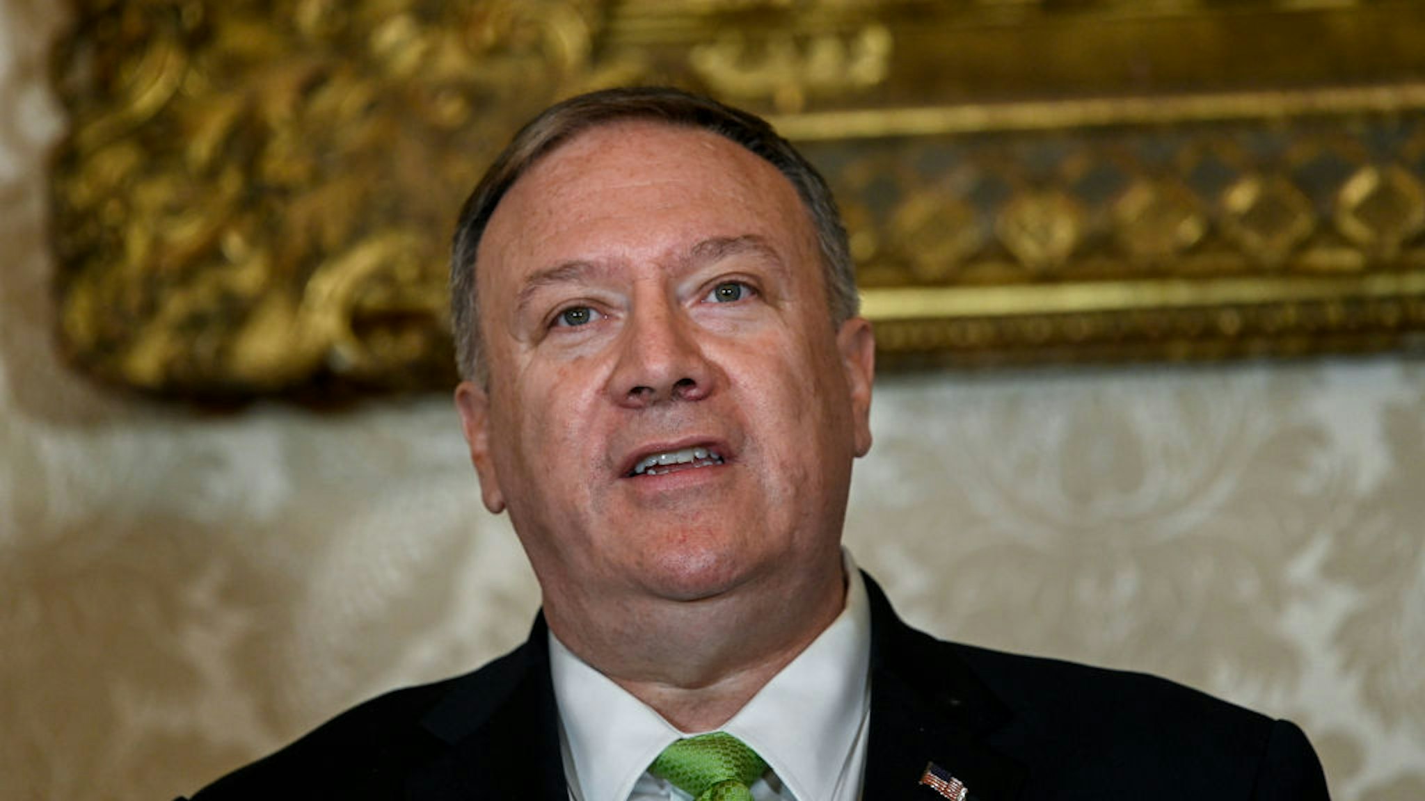 US Secretary of State Mike Pompeo and Portuguese Foreign Minister Augusto Santos Silva