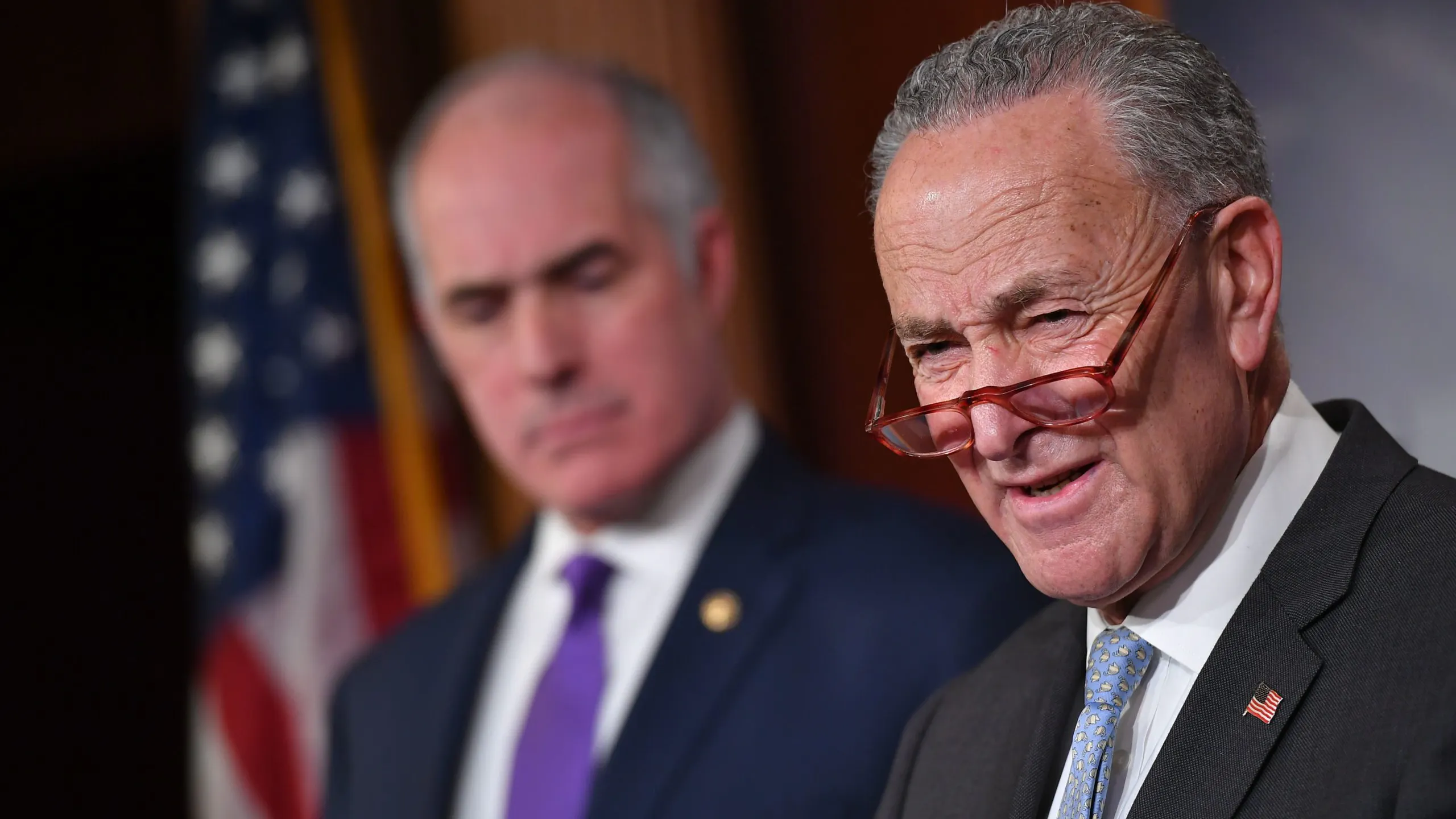 Chuck Schumer Pivots From Impeachment, Assails President Trump Over Social Security
