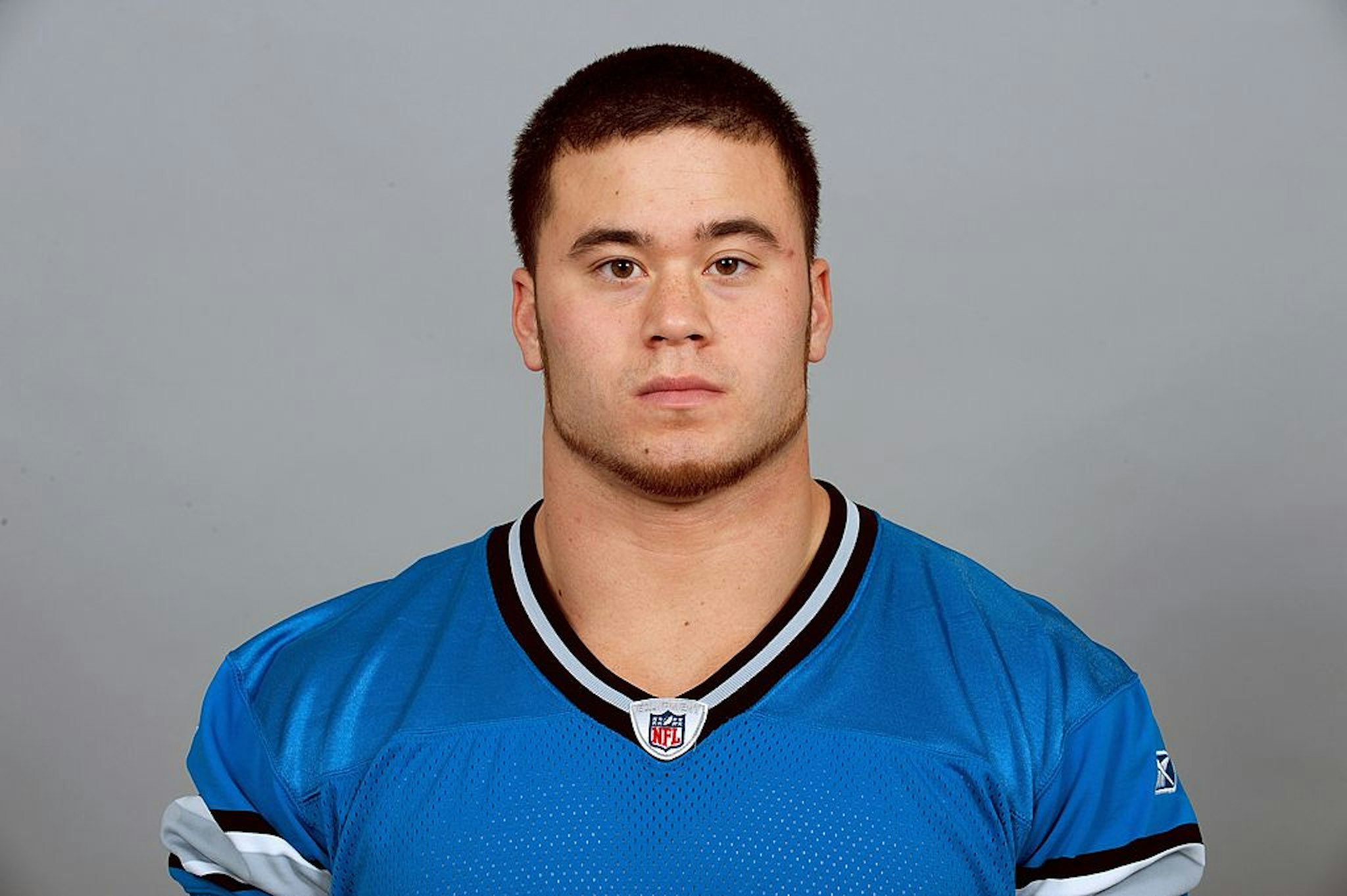 2009: Daniel Holtzclaw of the Detroit Lions poses for his 2009 NFL headshot at photo day in Detroit, Michigan.