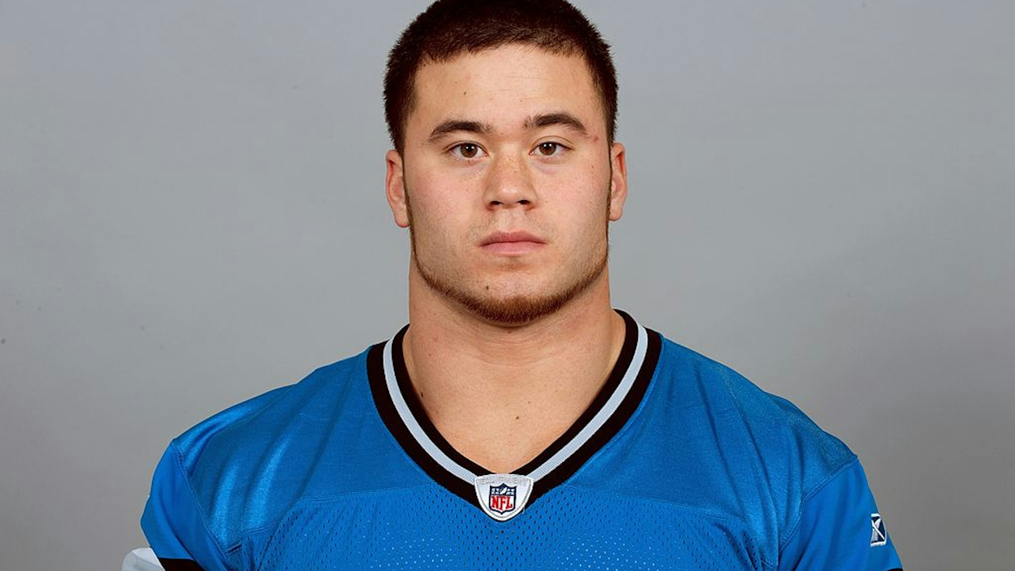 2009: Daniel Holtzclaw of the Detroit Lions poses for his 2009 NFL headshot at photo day in Detroit, Michigan.