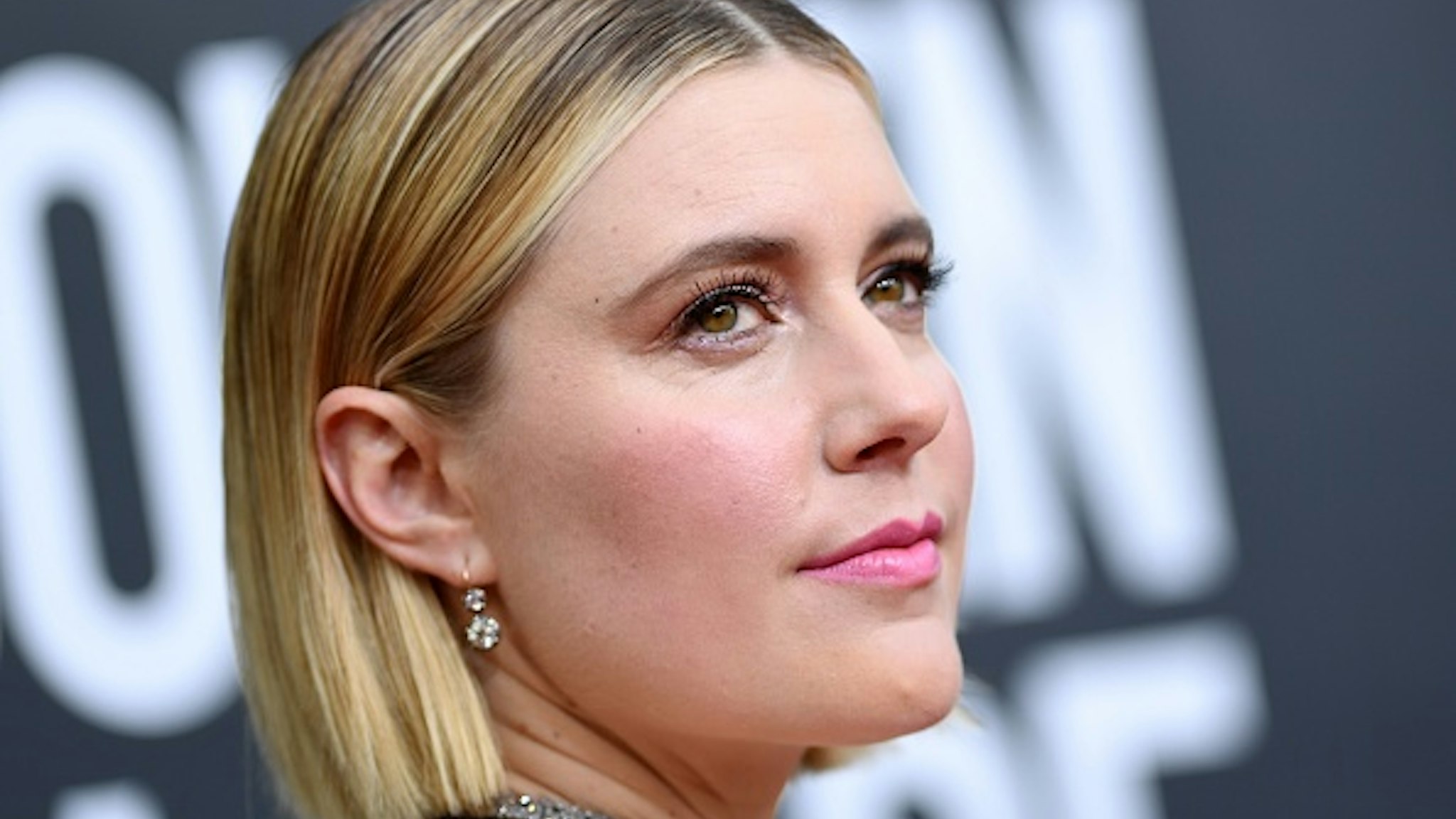 US actress and director Greta Gerwig arrives for the 77th annual Golden Globe Awards on January 5, 2020, at The Beverly Hilton hotel in Beverly Hills, California.