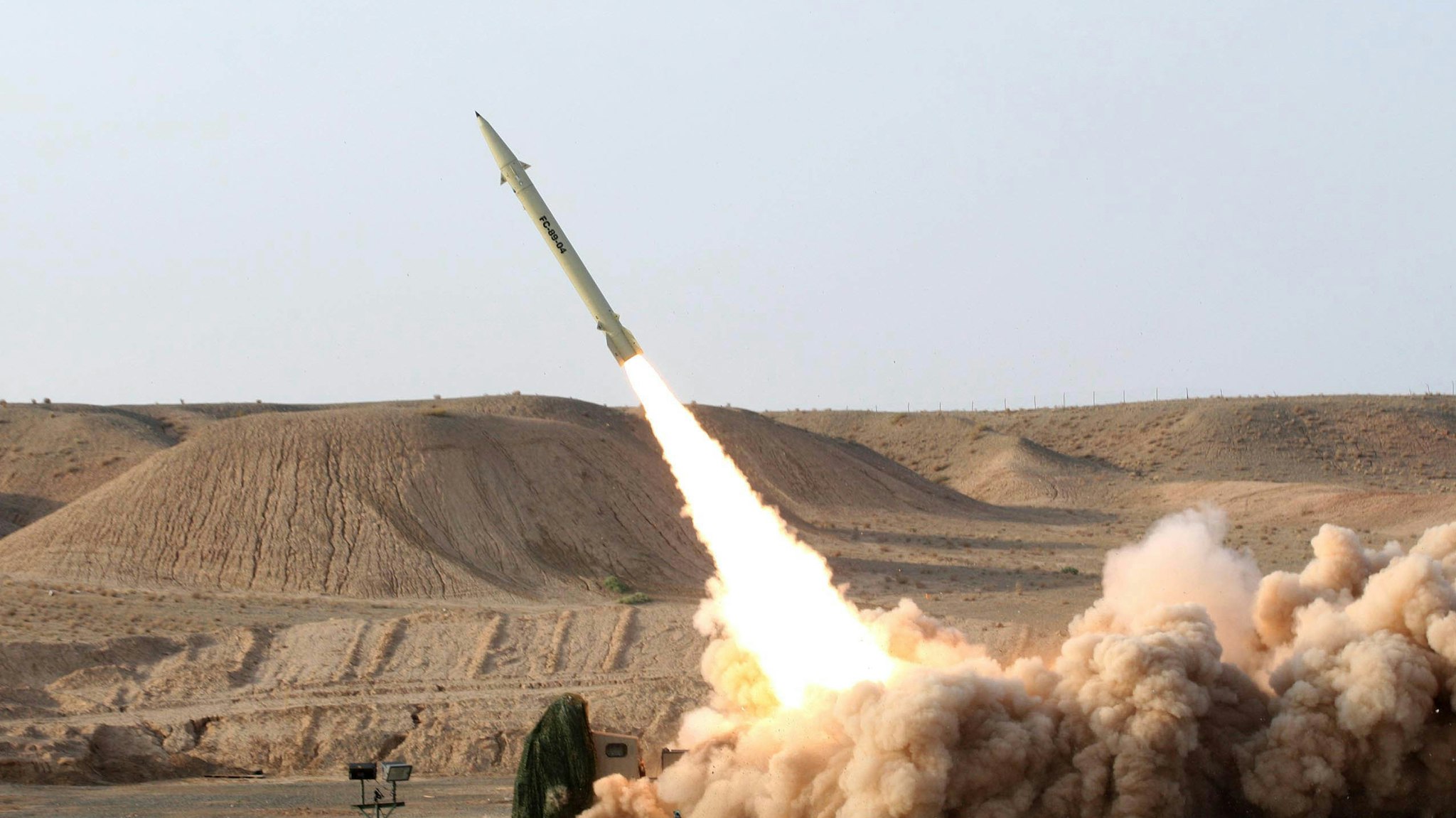 Iran has test fired its home-built surface-to-surface Fateh 110 missile, state television reported on Wednesday, less than a week after a similar test was carried out on another missile 25 August