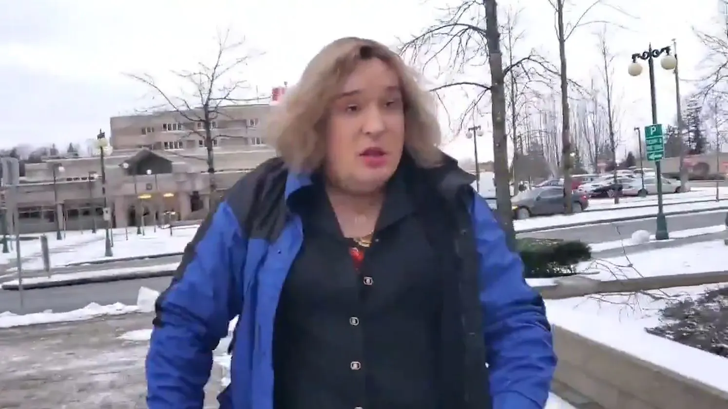 WATCH: Transgender Jessica Yaniv Allegedly Attacks Reporter Outside Court House