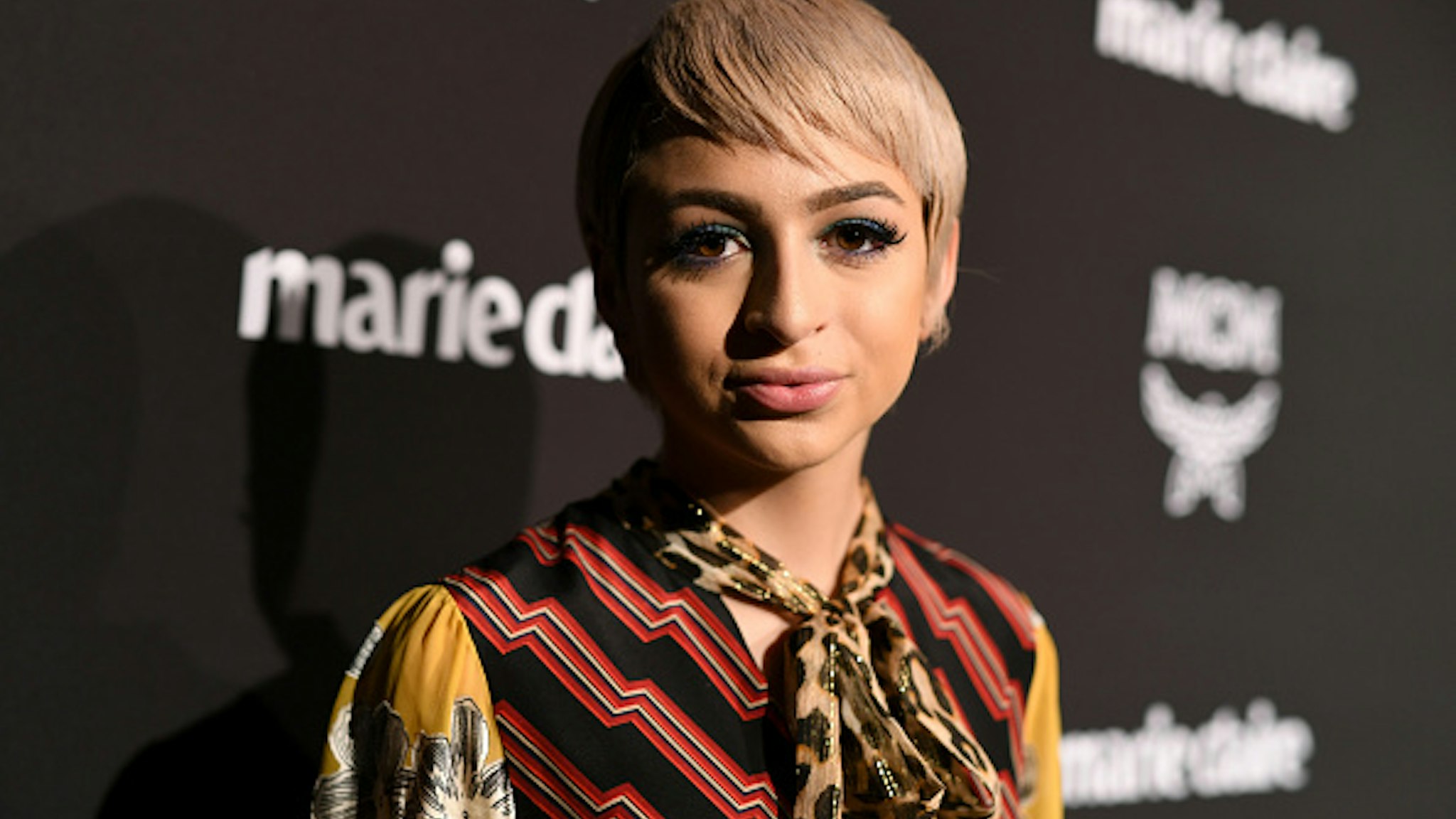 LOS ANGELES, CA - MARCH 12: Josie Jay Totah is seen as Marie Claire honors Hollywood's Change Makers on March 12, 2019 in Los Angeles, California.