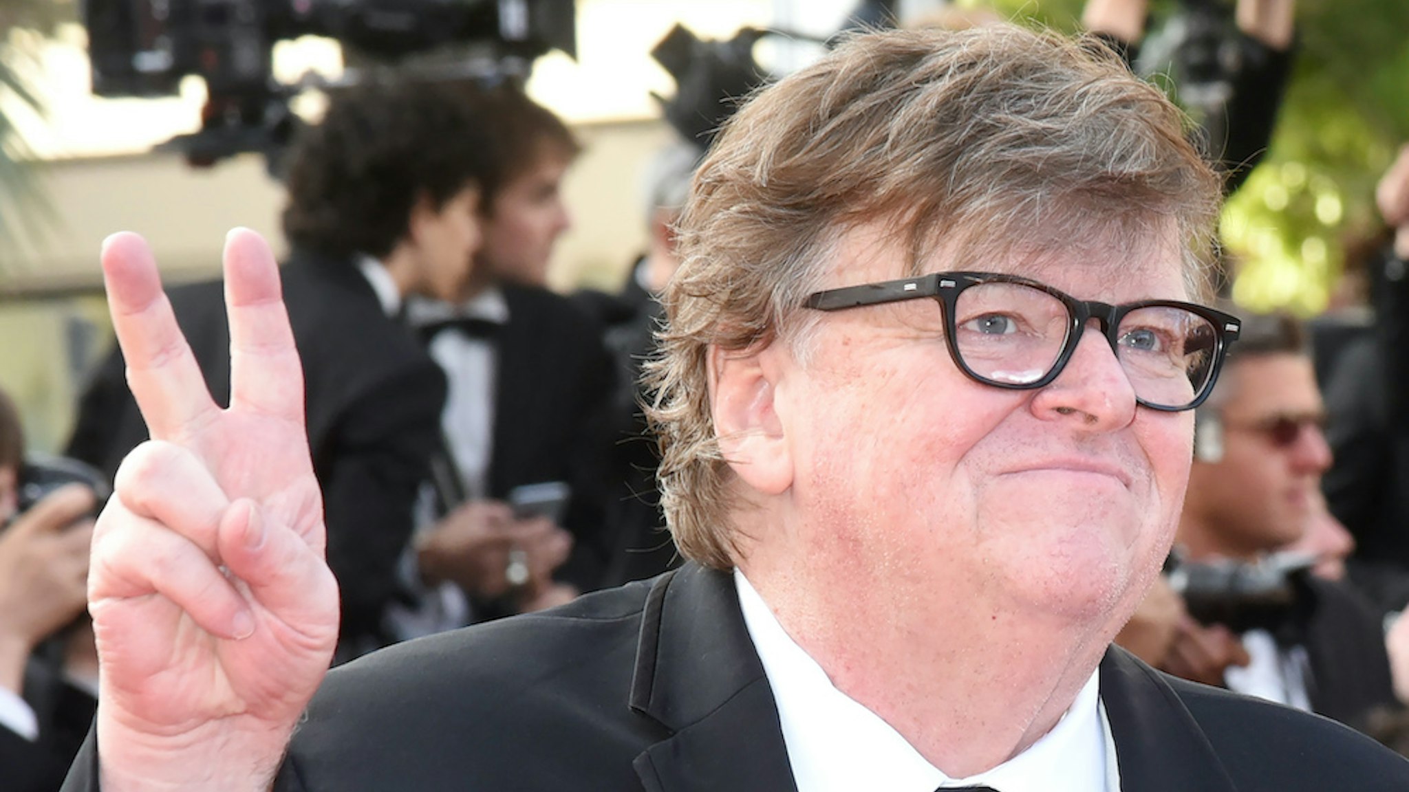 Michael Moore attends the closing ceremony screening of "The Specials" during the 72nd annual Cannes Film Festival on May 25, 2019 in Cannes, France. (Photo by Foc Kan/FilmMagic)