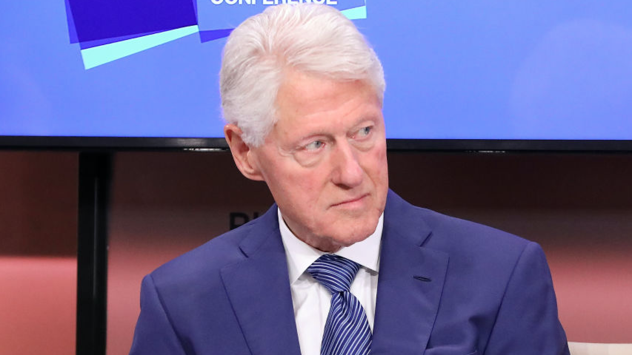 President Bill Clinton speaks during the 2019 Bloomberg Global Business Forum at The Plaza Hotel on September 25, 2019 in New York City.