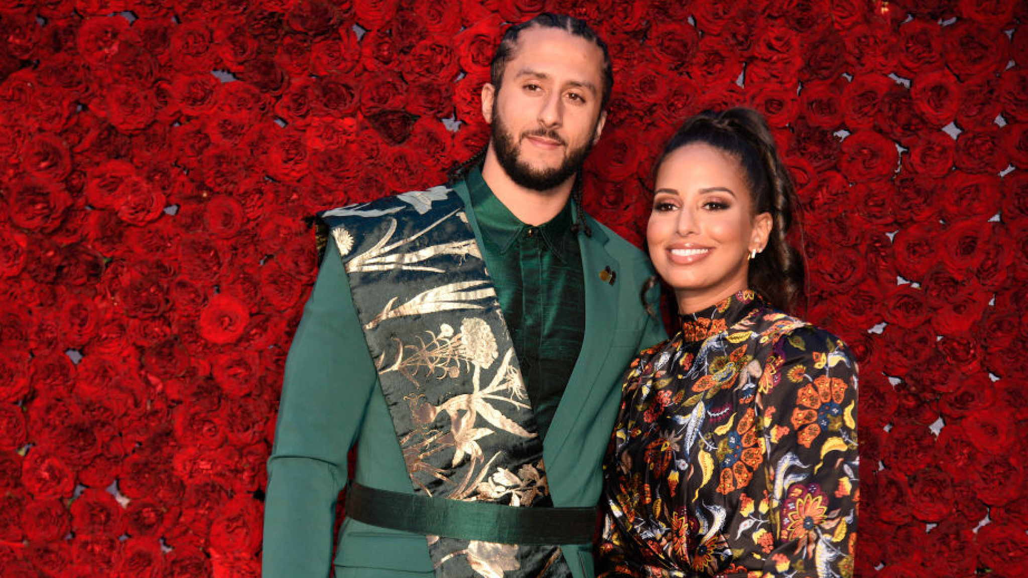 Colin Kaepernick and Nessa attend Tyler Perry Studios grand opening gala at Tyler Perry Studios on October 05, 2019 in Atlanta, Georgia.