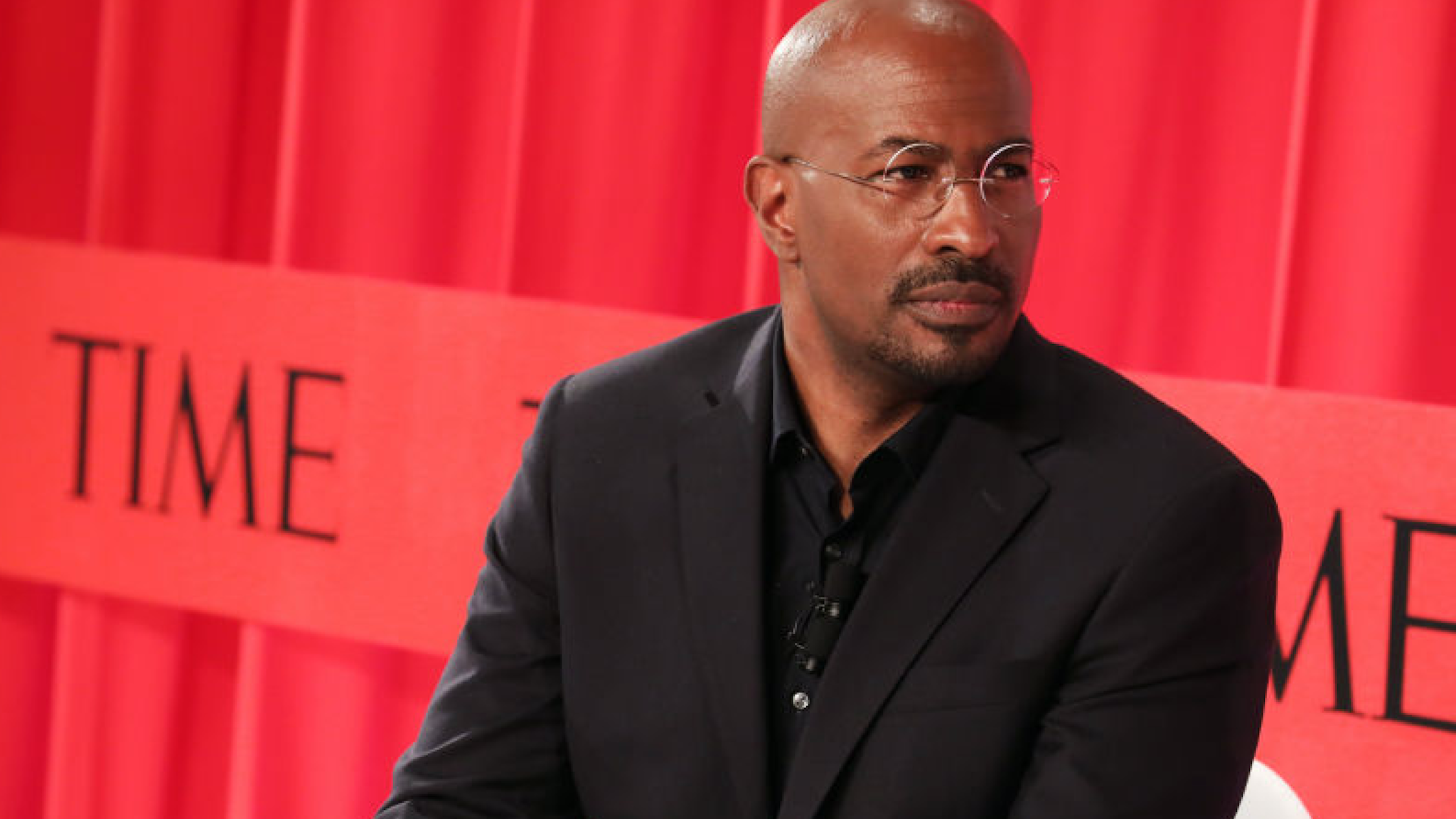 Van Jones participates in a panel discussion during the TIME 100 Summit 2019 on April 23, 2019 in New York City.