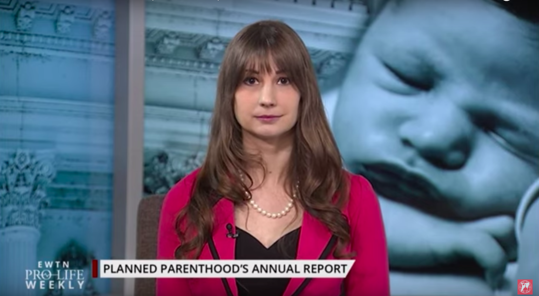 Ashe Schow appears on EWTN's "Pro-Life Weekly" to discuss Planned Parenthood's annual report.